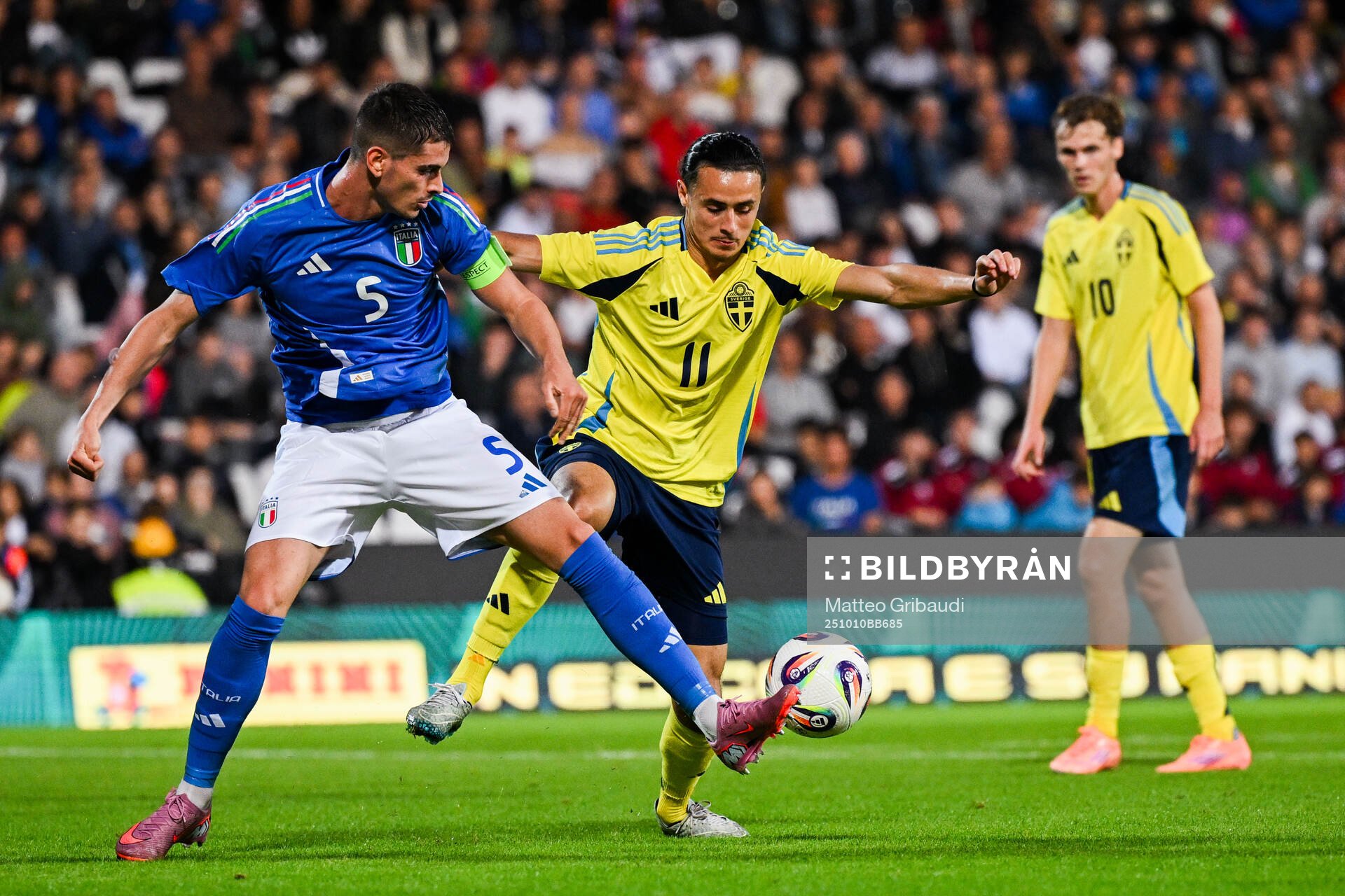 Luca Lipani of Italy and Amin Boudri of Sweden