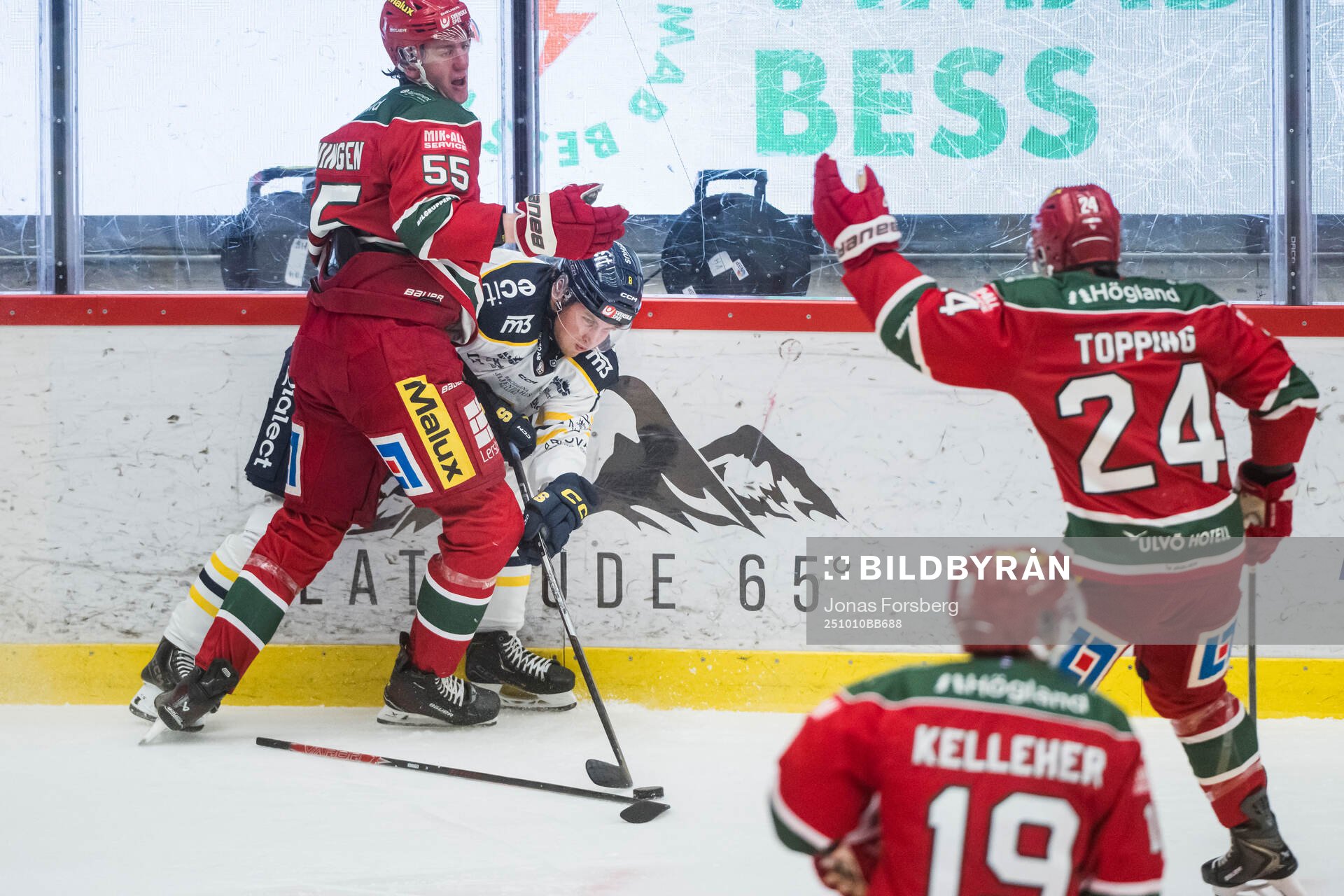 Södertäljes William Wiå  och Sverre Rönningen