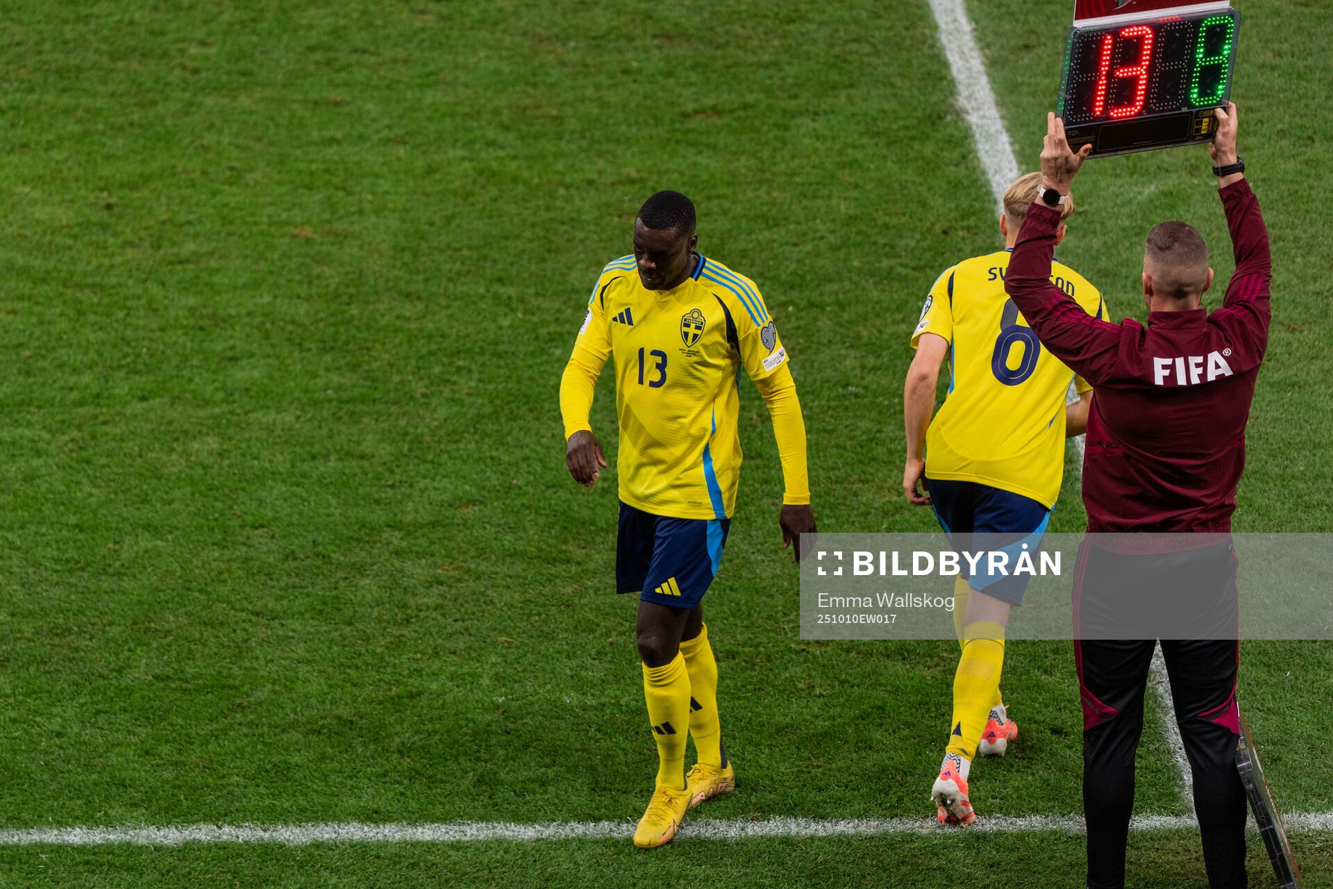 Ken Sema and Daniel Svensson of Sweden