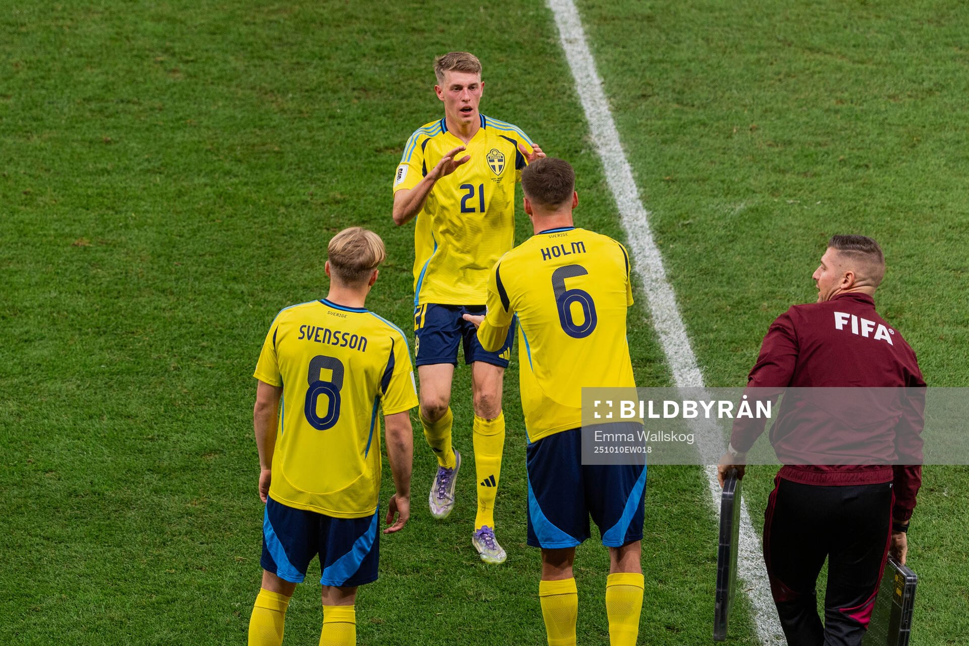 Alexander Bernhardsson and Emil Holm of Sweden