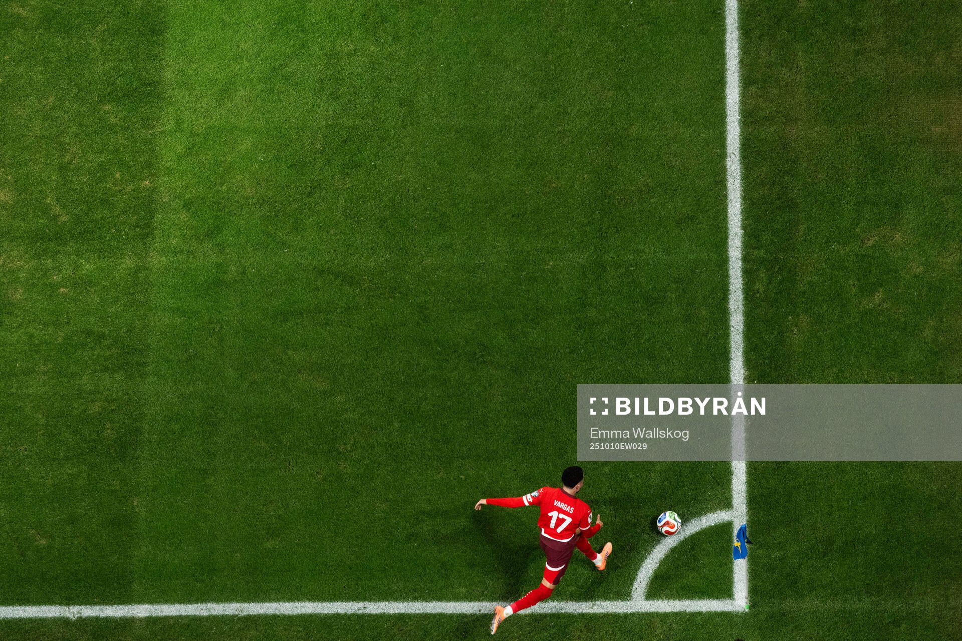 Ruben Vargas of Switzerland