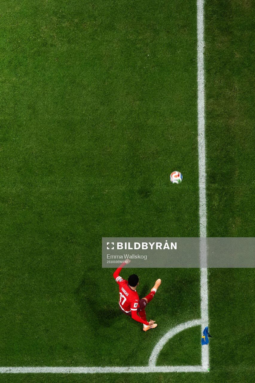 Ruben Vargas of Switzerland