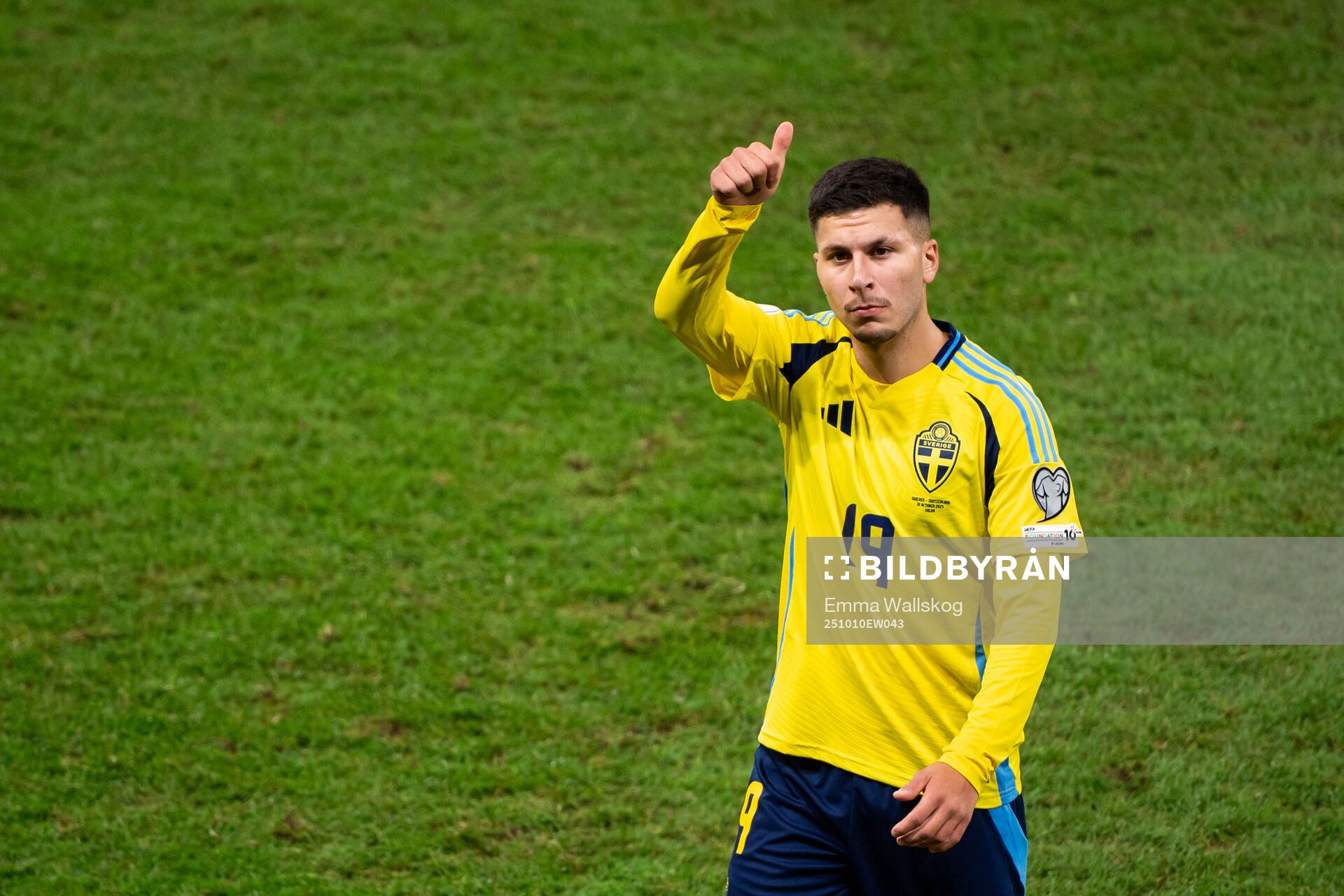 Roony Bardghji of Sweden