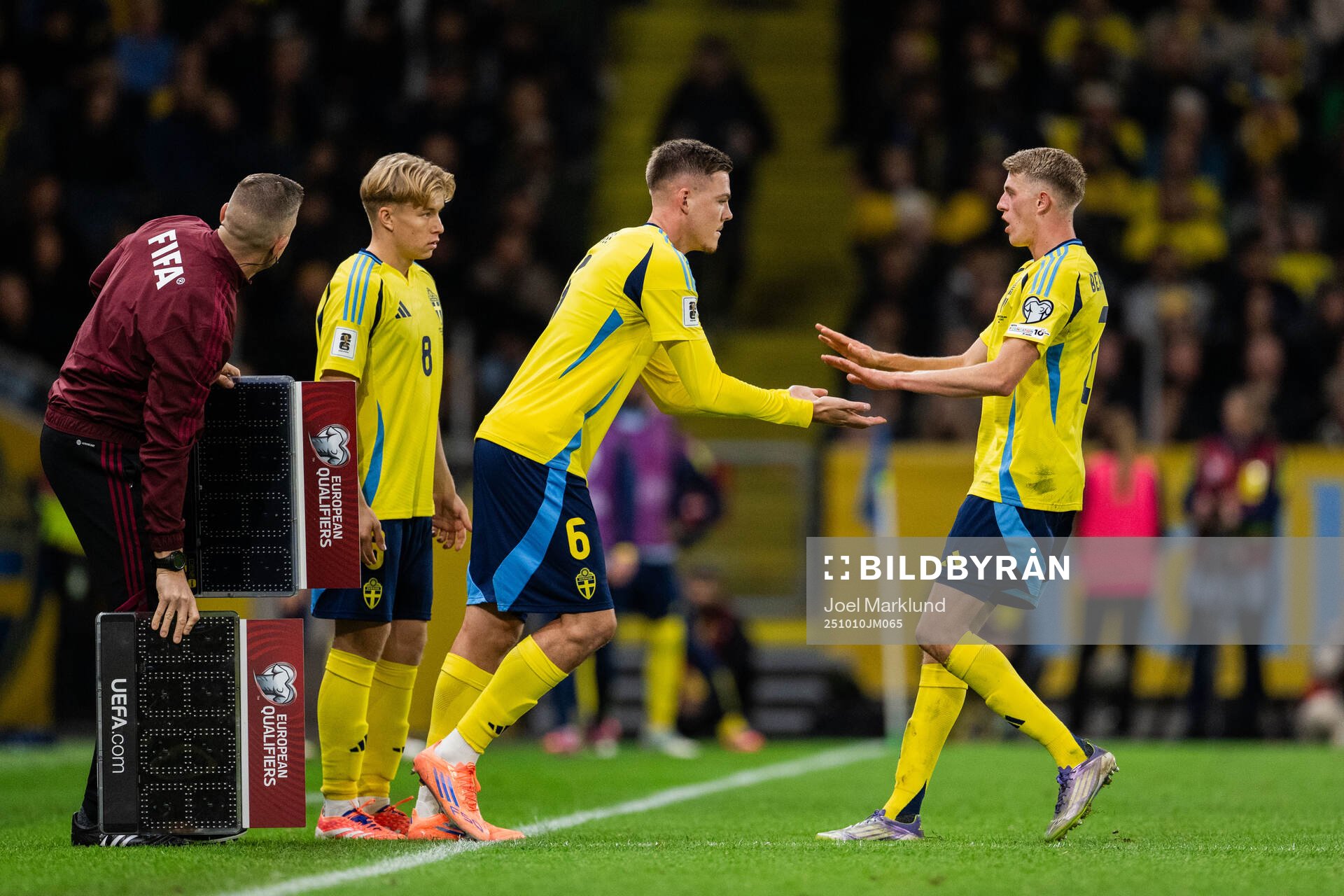 Daniel Svensson, Emil Holm, and Alexander Bernhardsson of