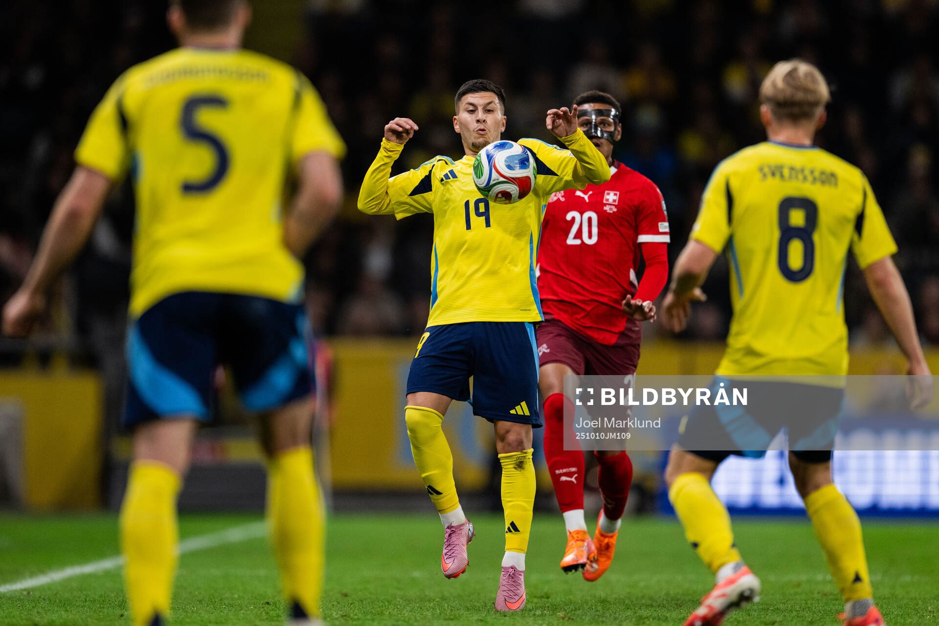 Roony Bardghji of Sweden
