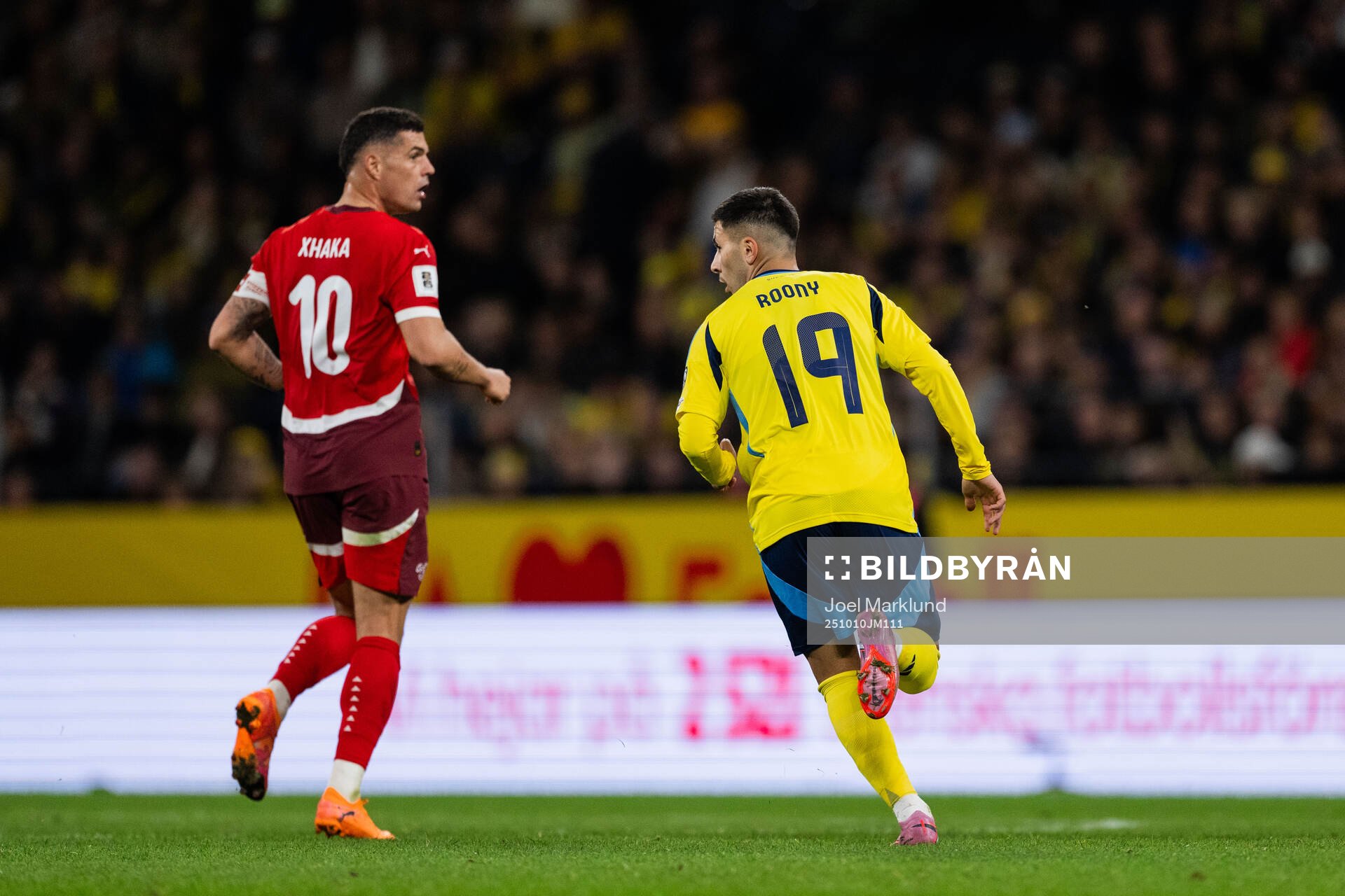 Roony Bardghji of Sweden