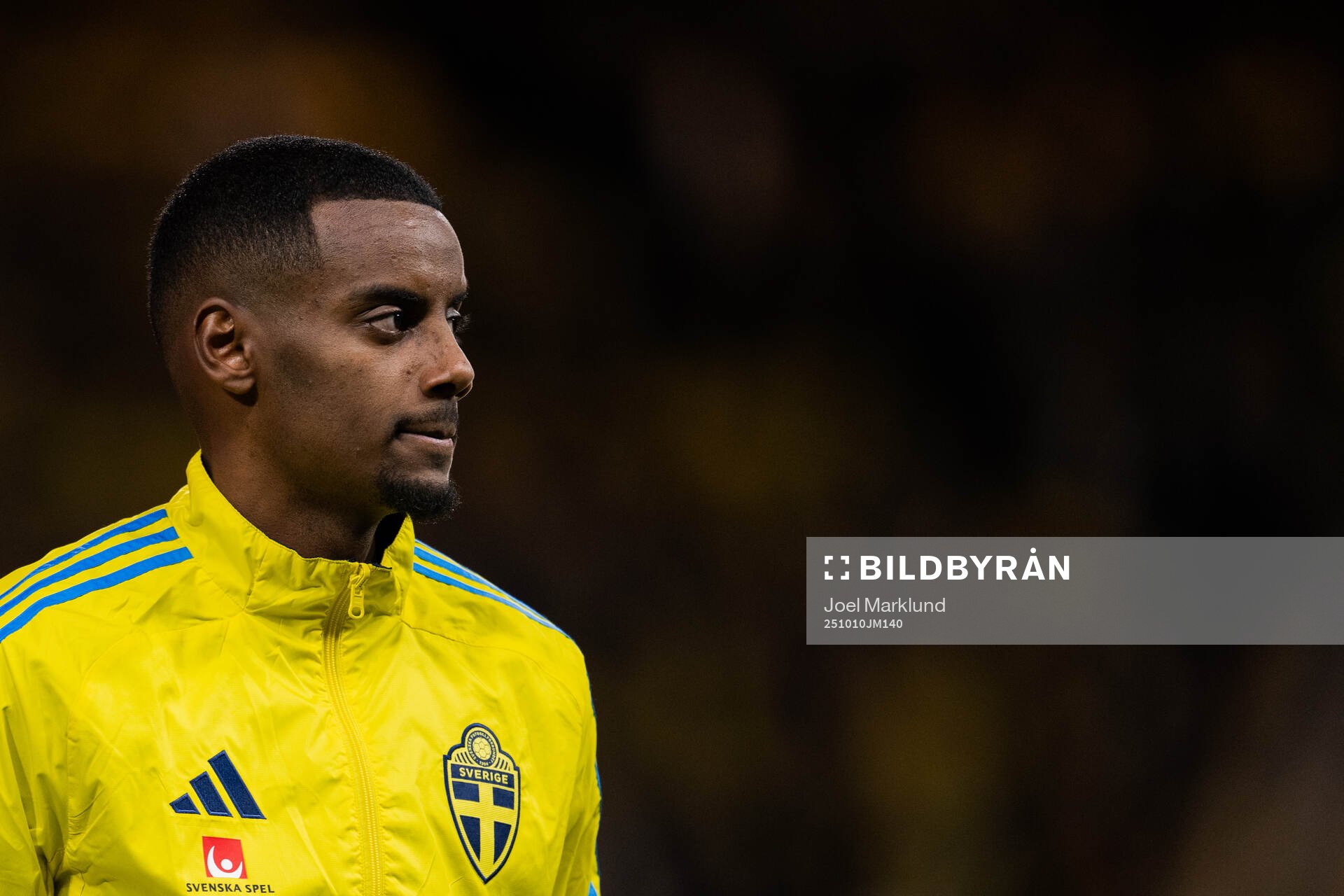 Alexander Isak of Sweden