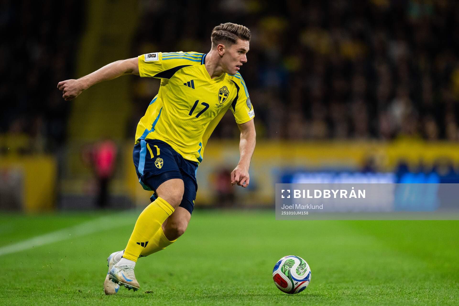 Viktor Gyökeres of Sweden