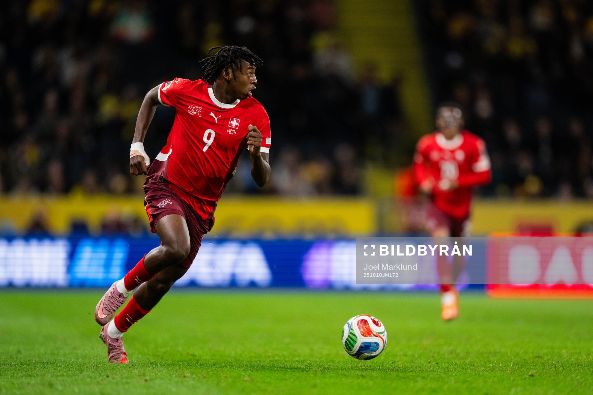 Johan Manzambi of Switzerland