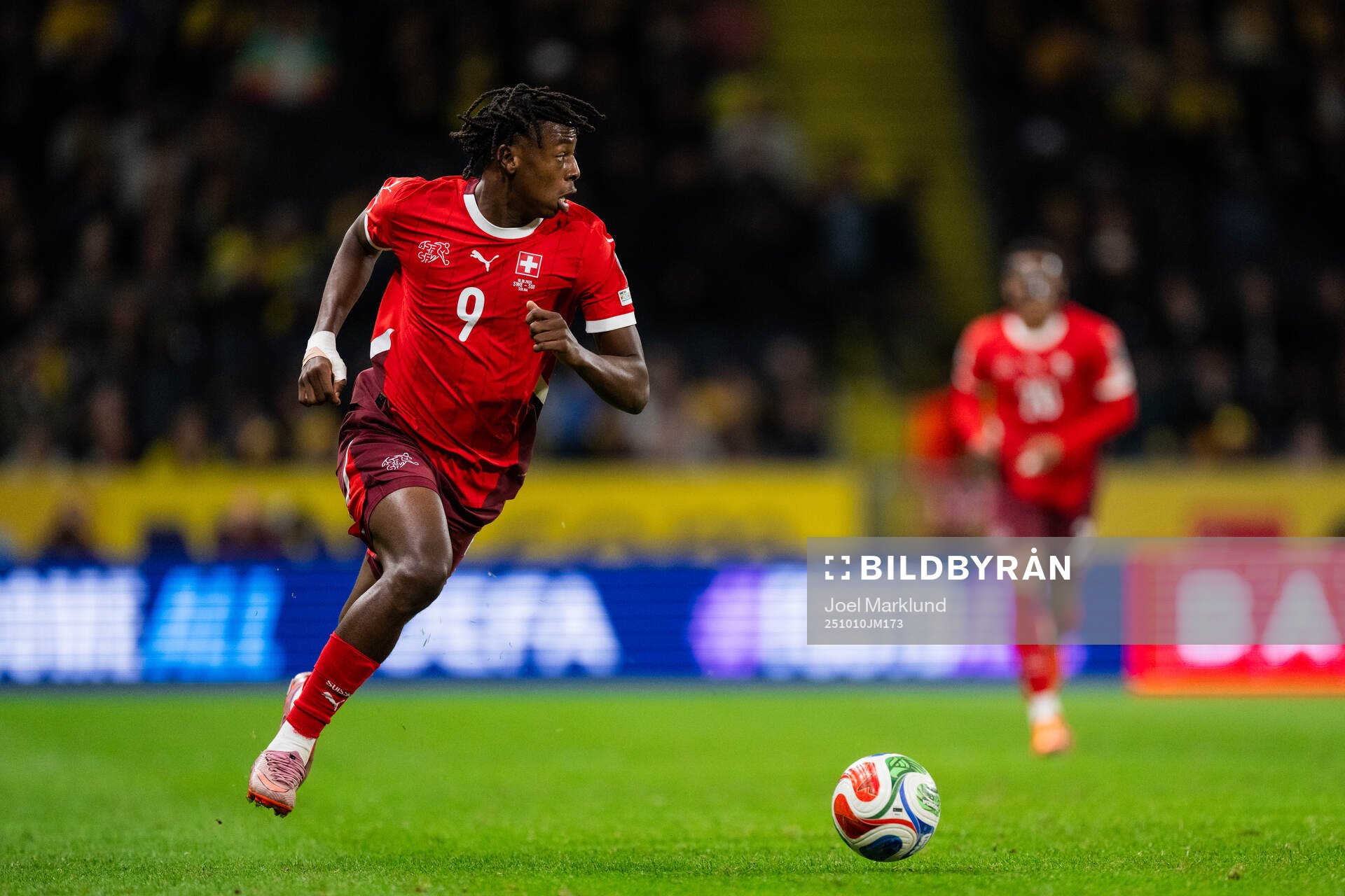 Johan Manzambi of Switzerland