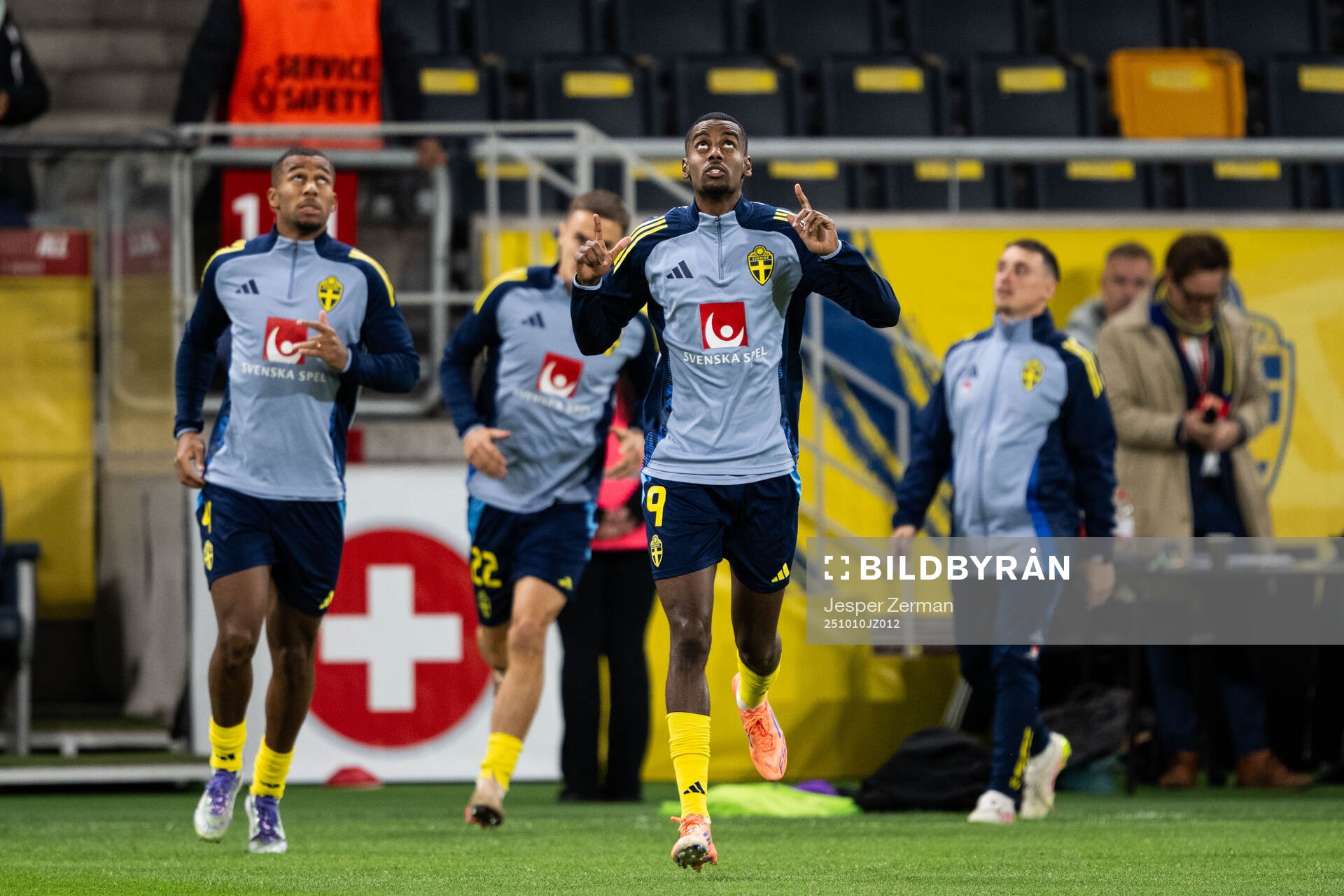 Alexander Isak of Sweden