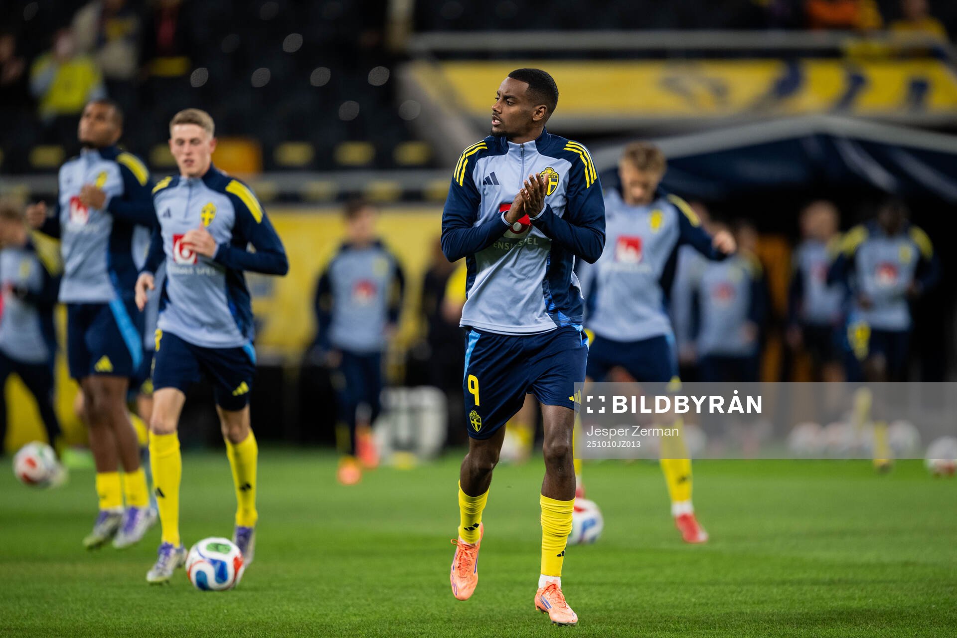 Alexander Isak of Sweden