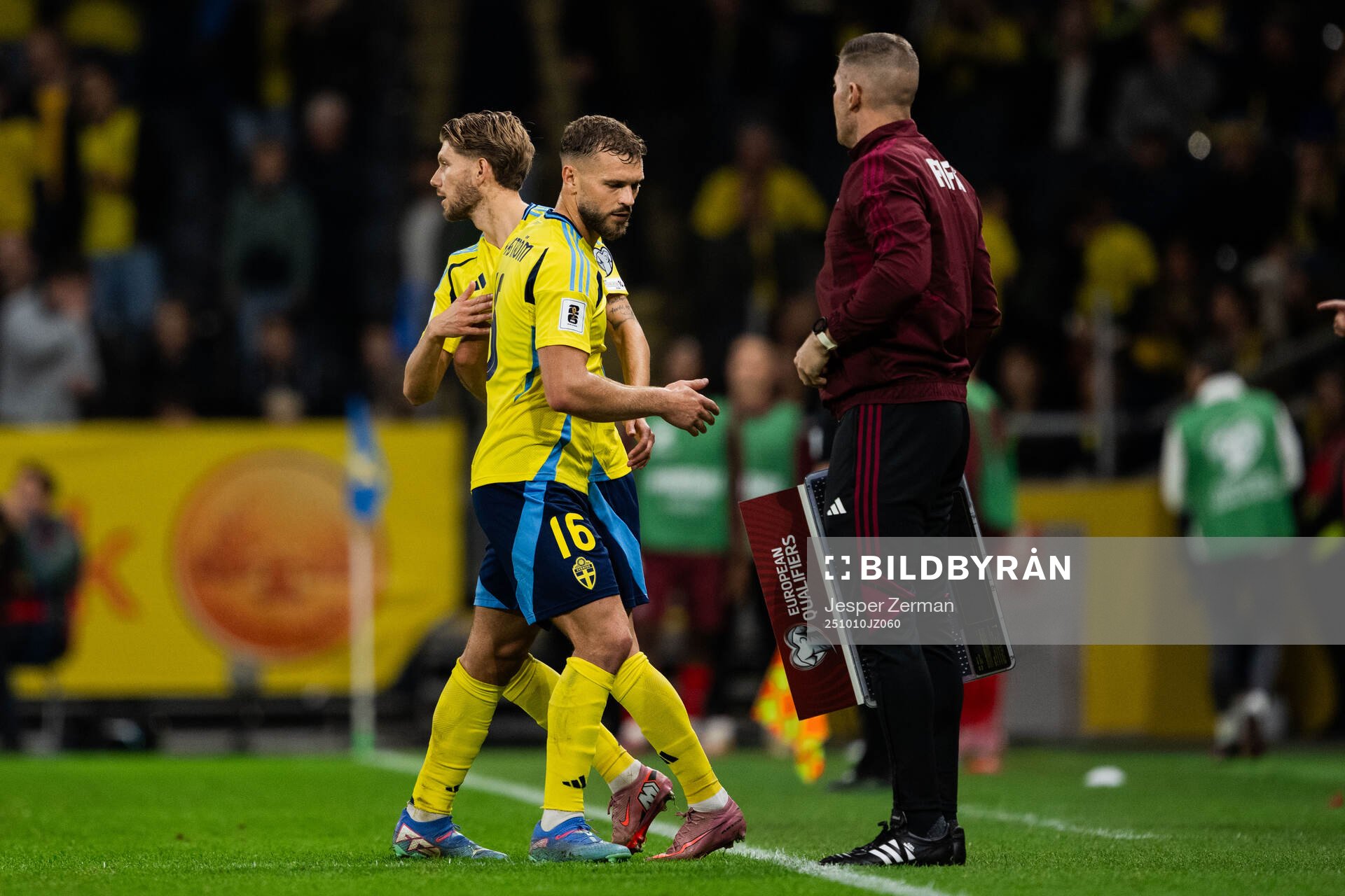 Jesper Karlström and Anton Salétros of Sweden