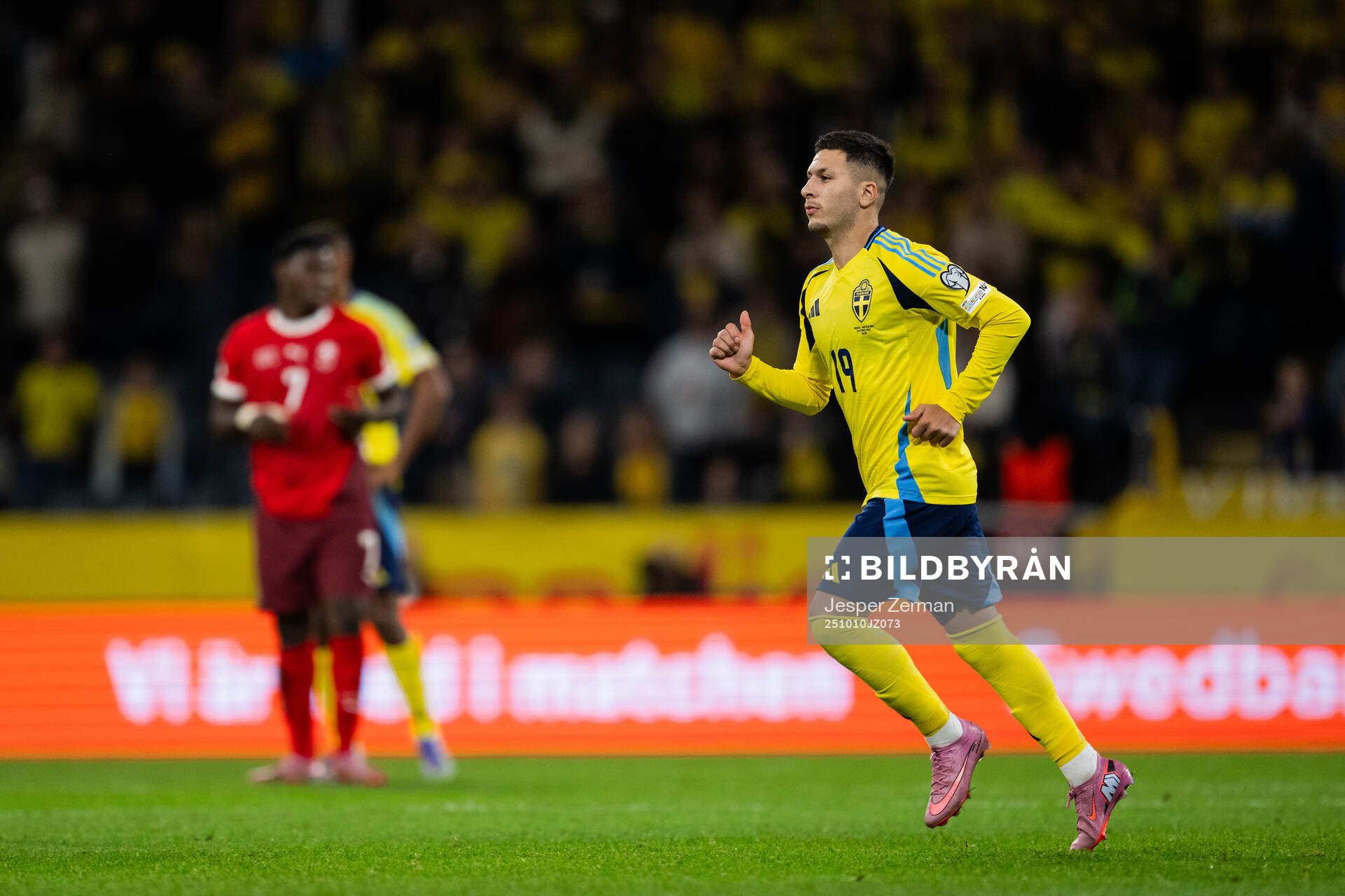 Roony Bardghji of Sweden