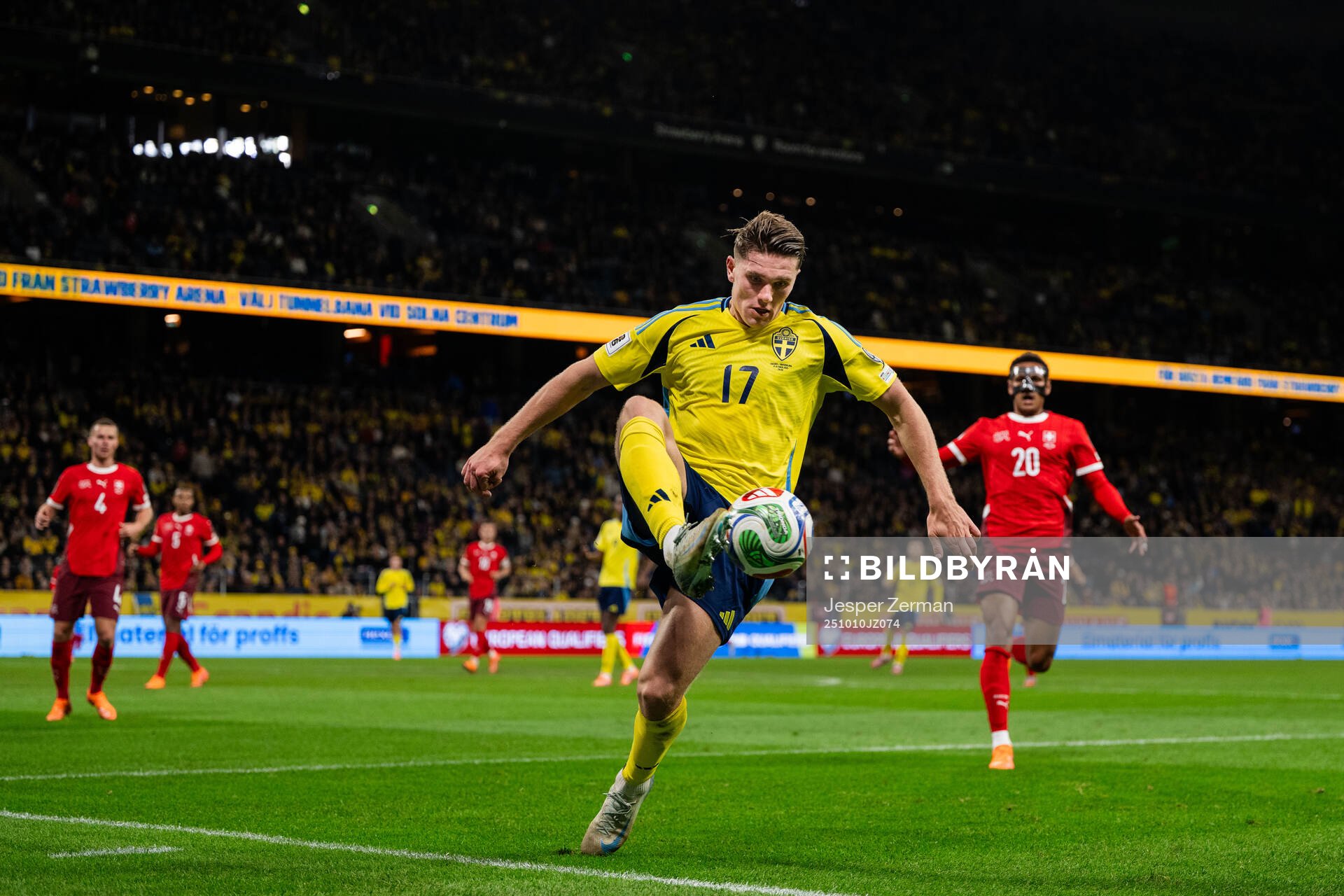 Viktor Gyökeres of Sweden