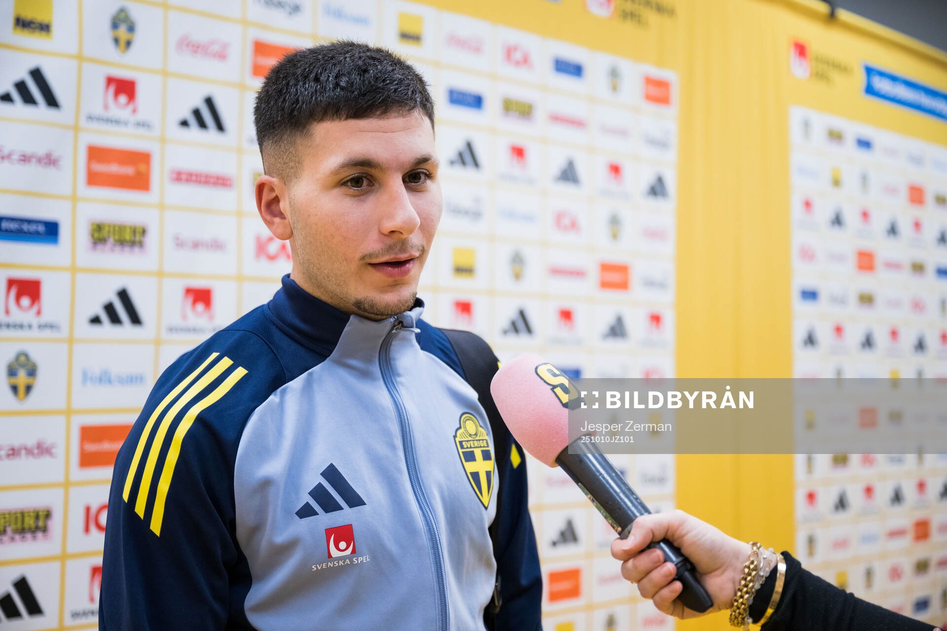 Roony Bardghji of Sweden