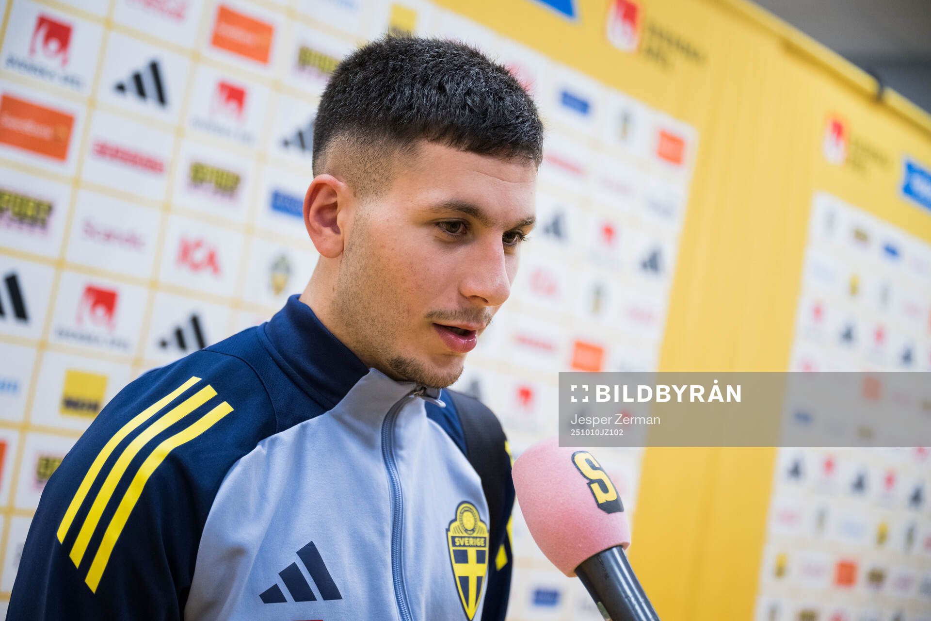 Roony Bardghji of Sweden