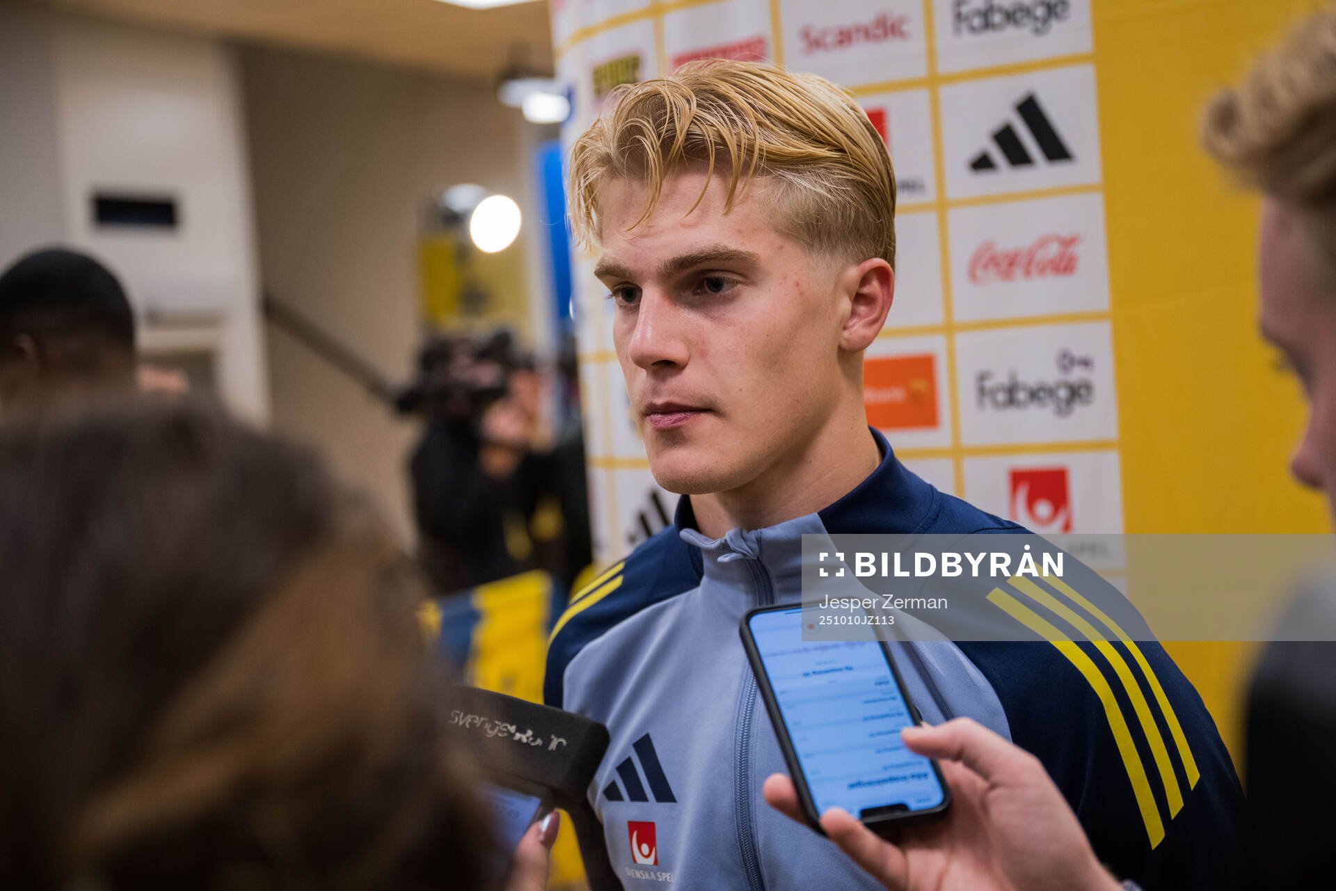 Lucas Bergvall of Sweden