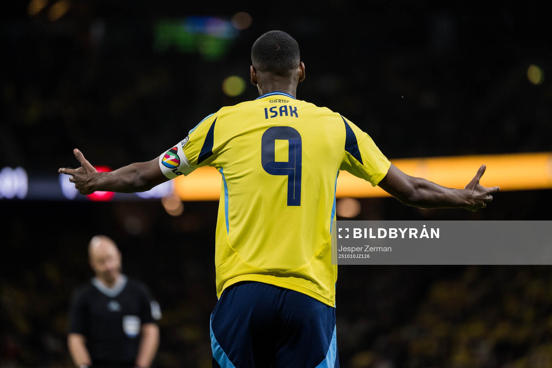 Alexander Isak of Sweden