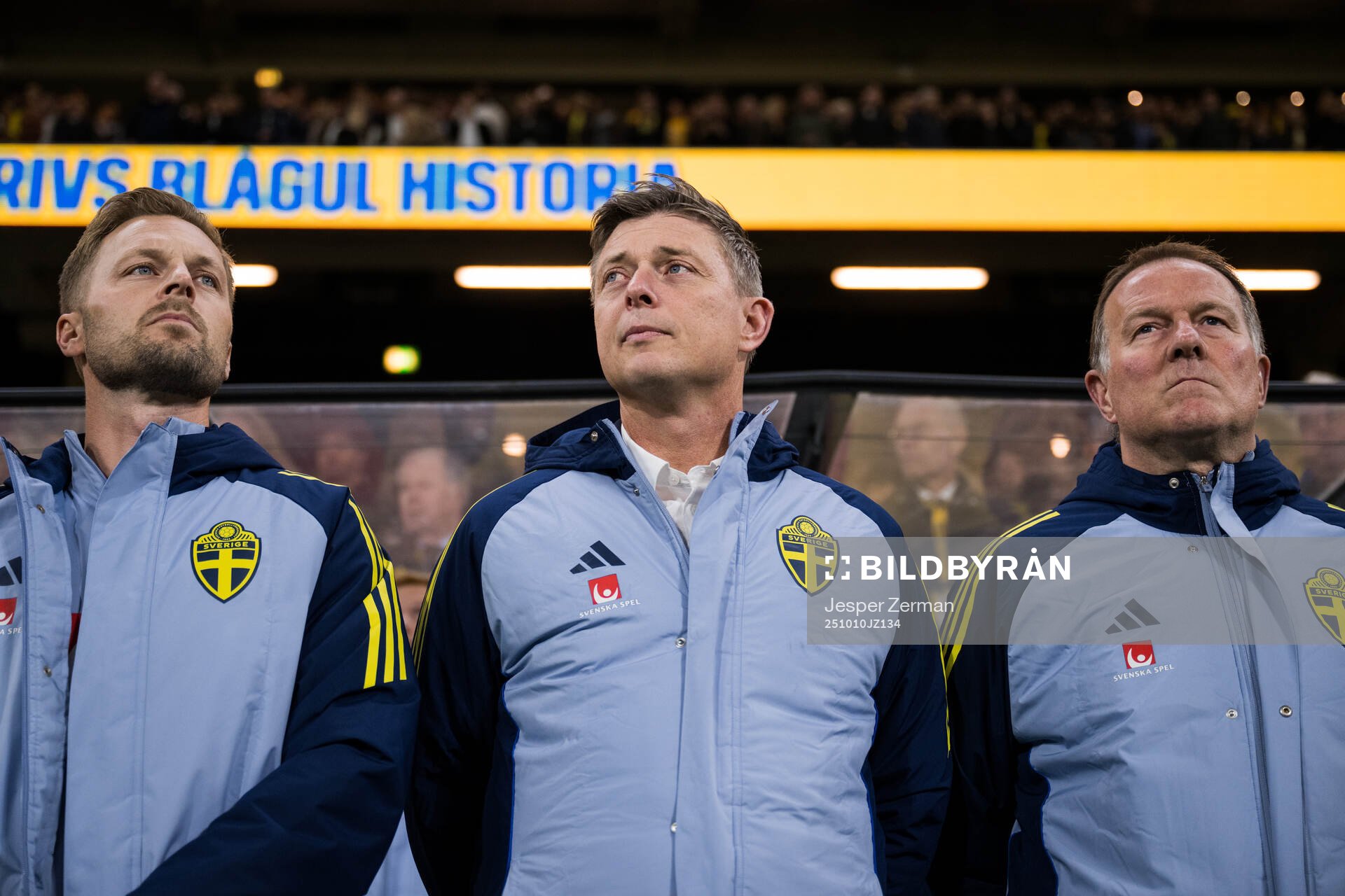Assistant coach Sebastian Larsson, Head coach Jon Dahl