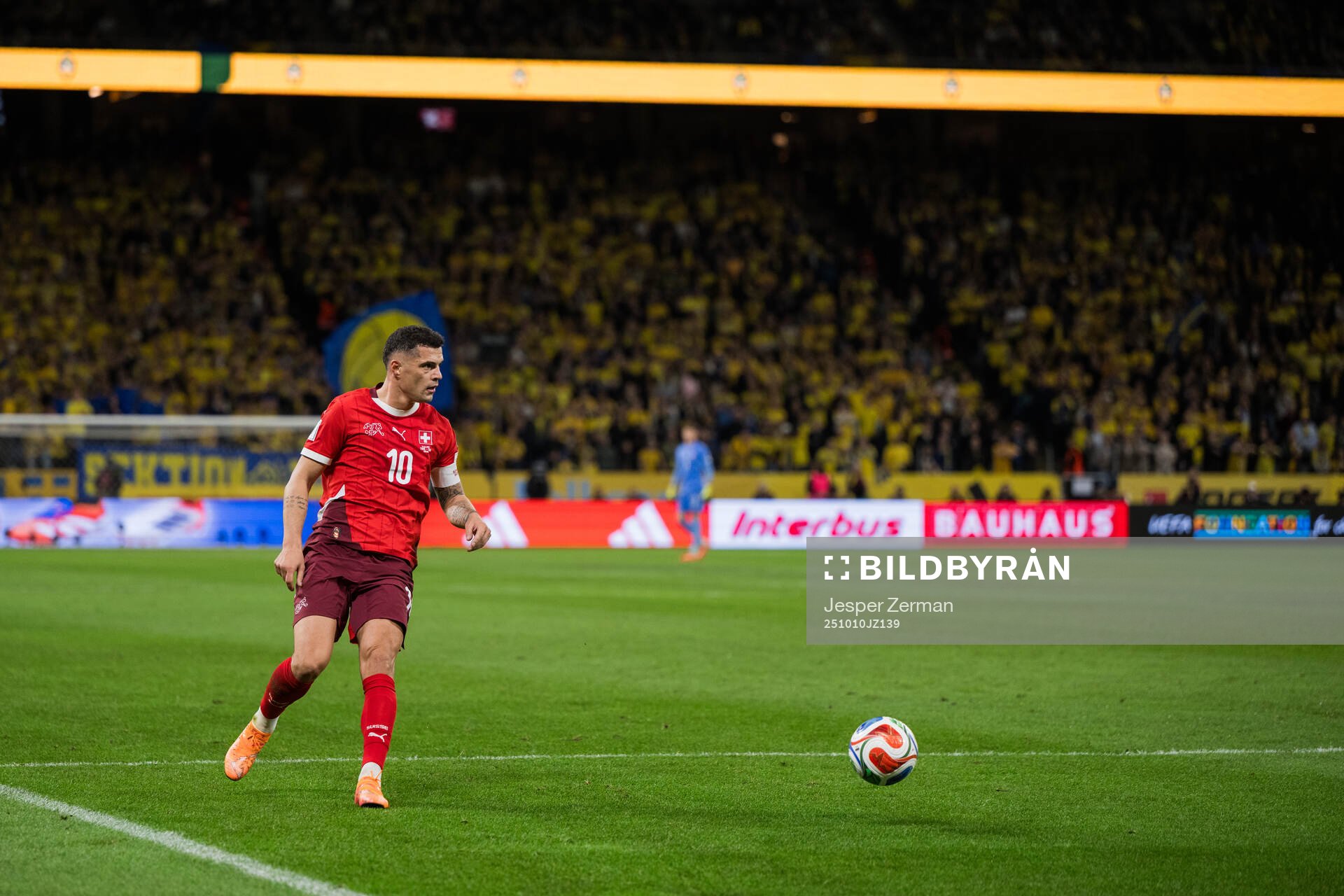 Granit Xhaka of Switzerland
