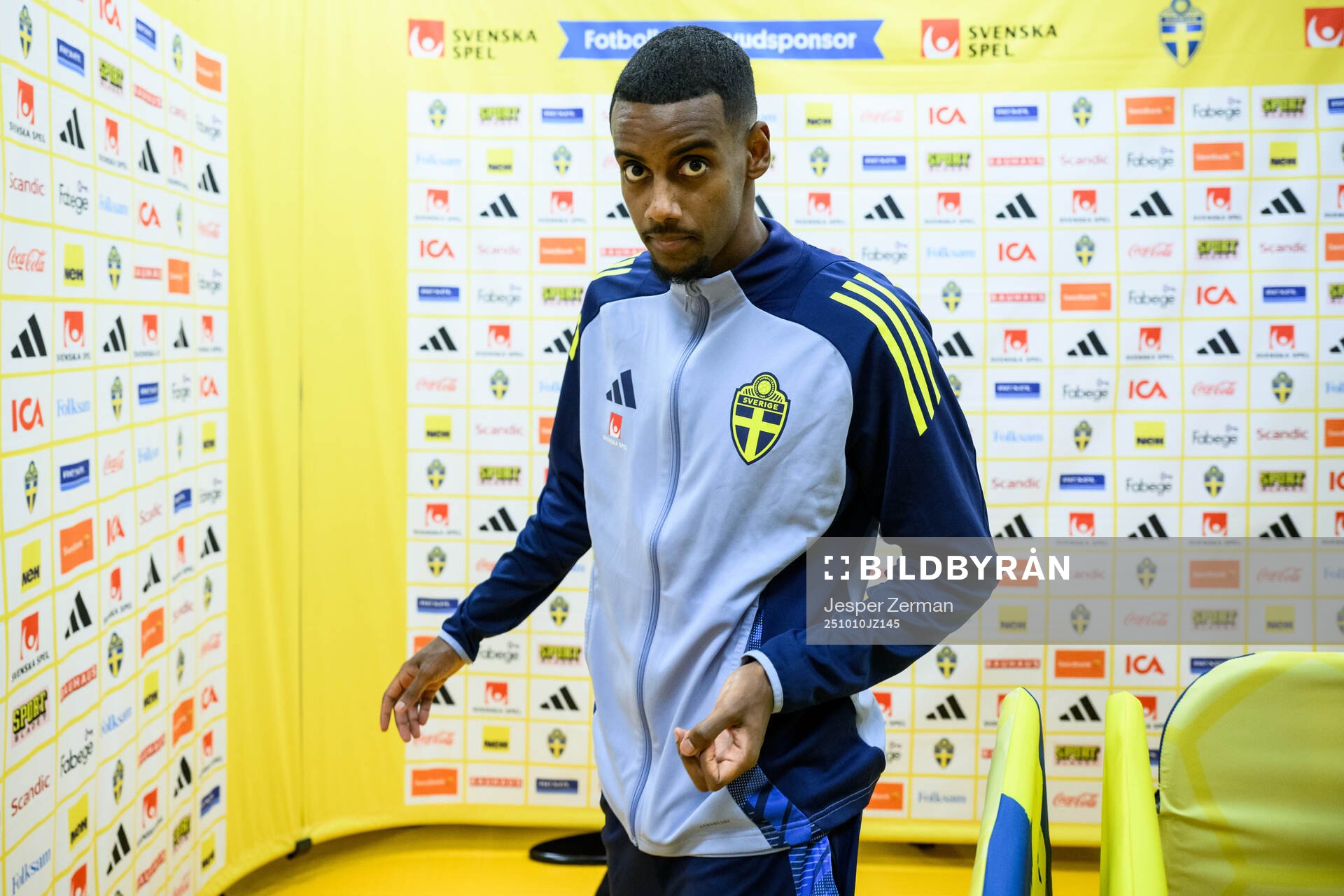 Alexander Isak of Sweden