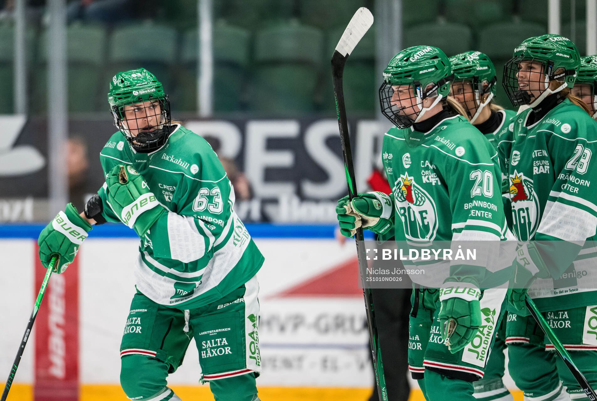 Rögles Johanna Kellander jublar