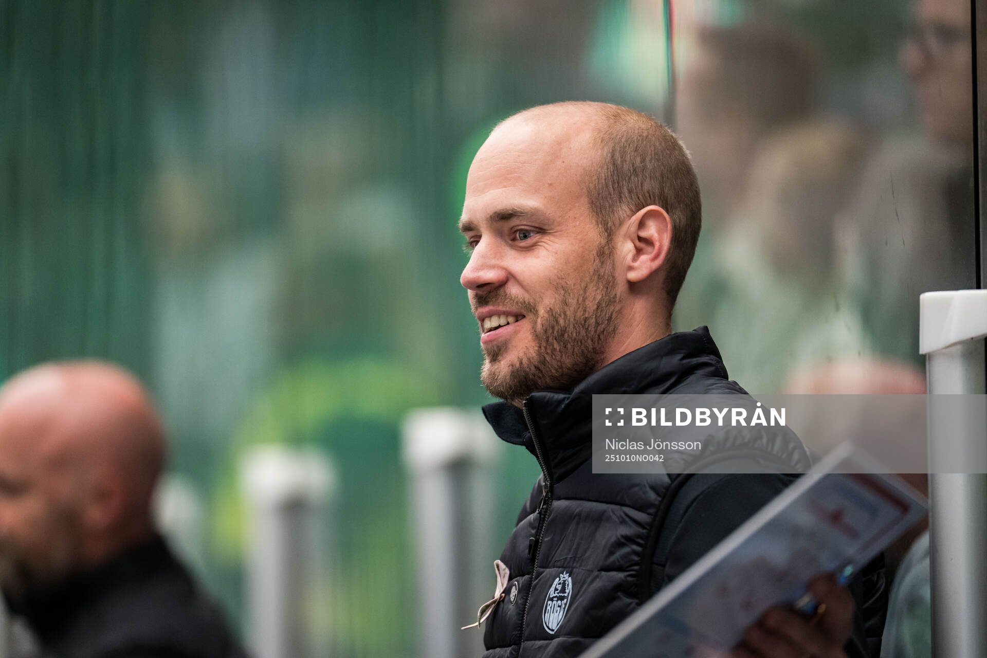 Rögles huvudtränare Julius Bergkvist