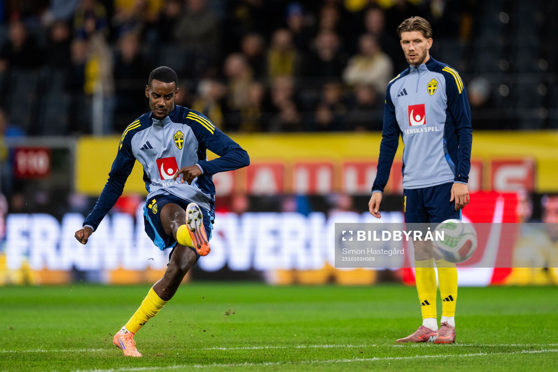 Alexander Isak of Sweden
