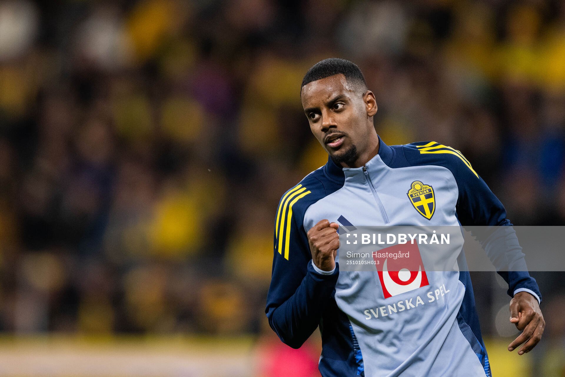 Alexander Isak of Sweden