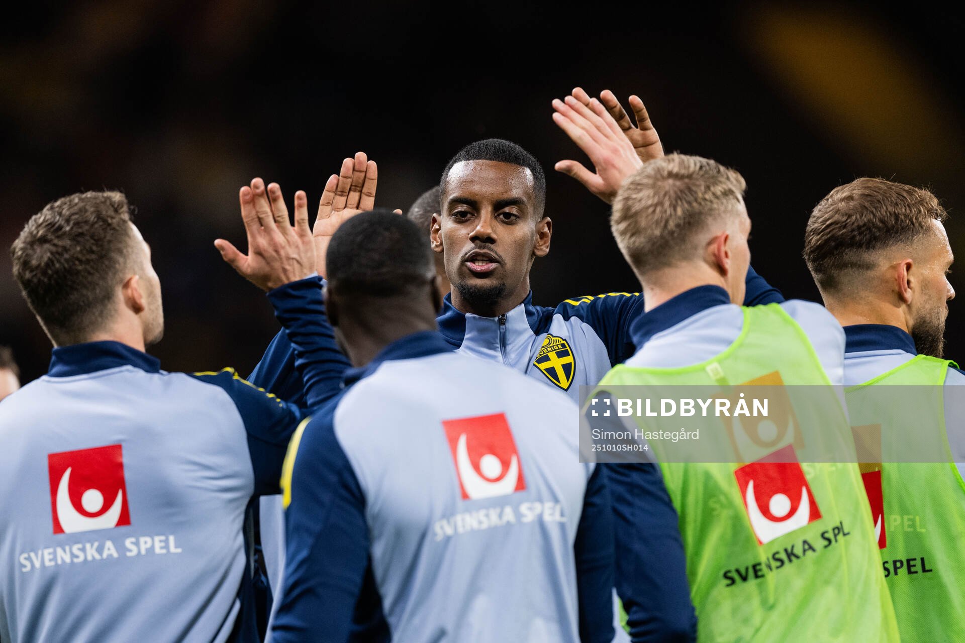 Alexander Isak of Sweden