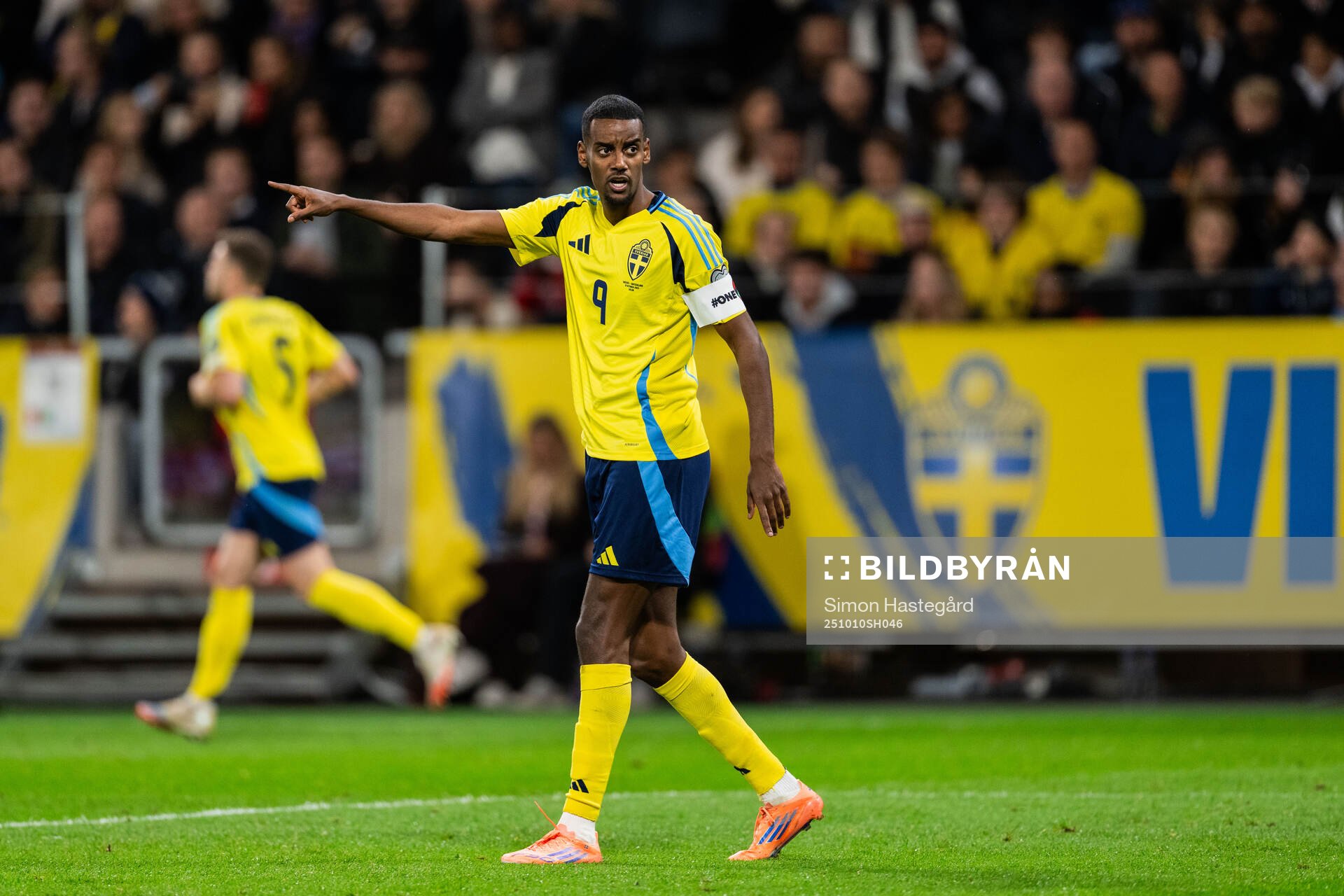 Alexander Isak of Sweden