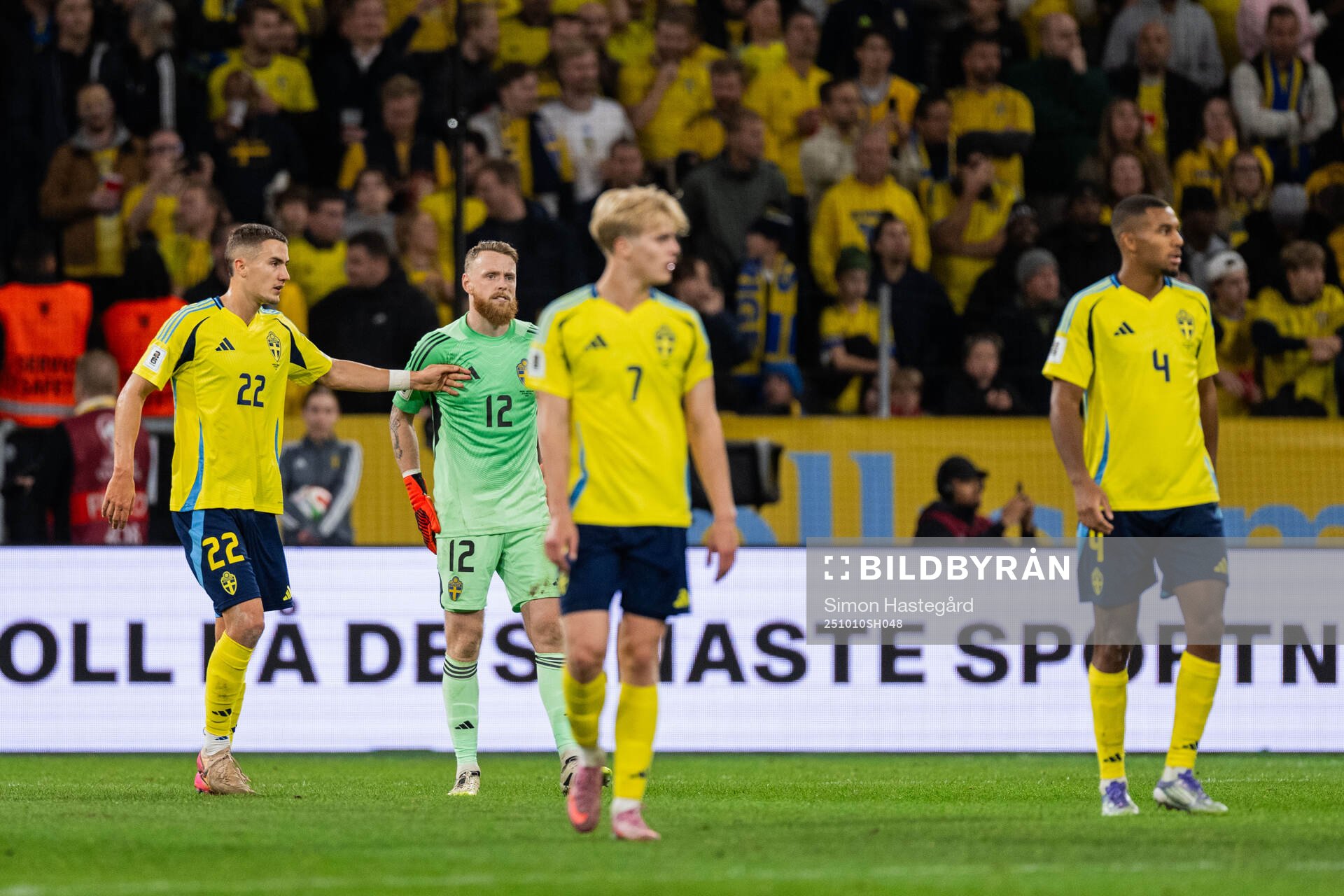 Gustaf Lagerbielke, Viktor Johansson, Lucas Bergvall, and