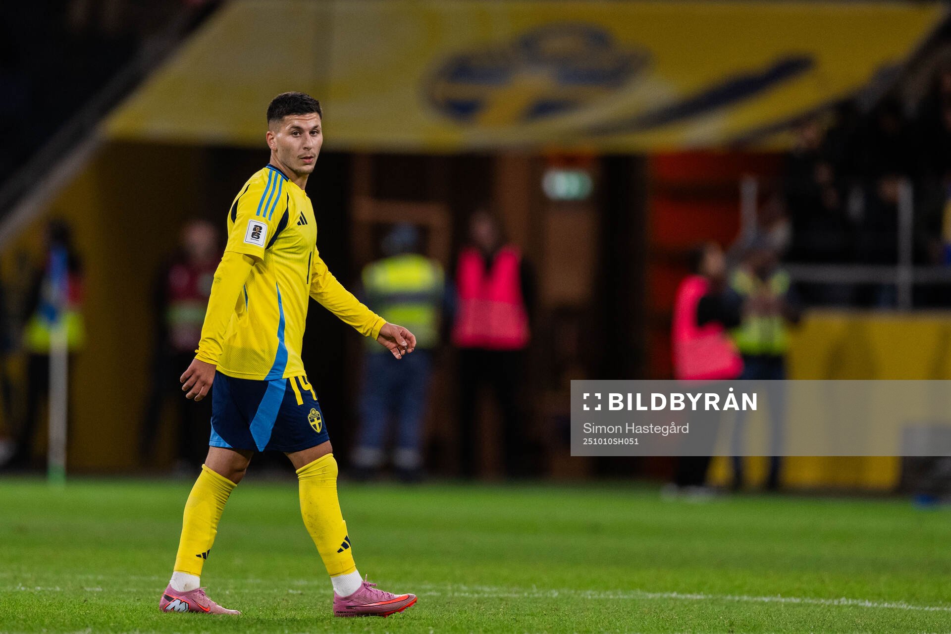 Roony Bardghji of Sweden