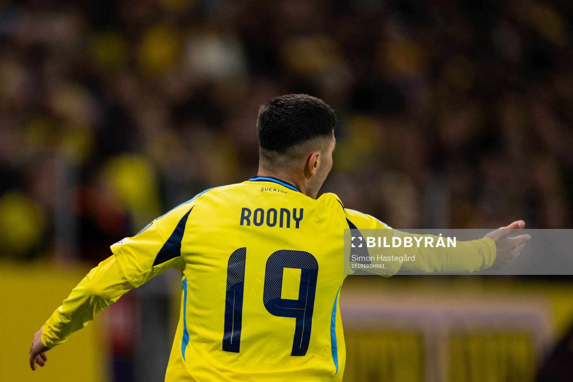 Roony Bardghji of Sweden
