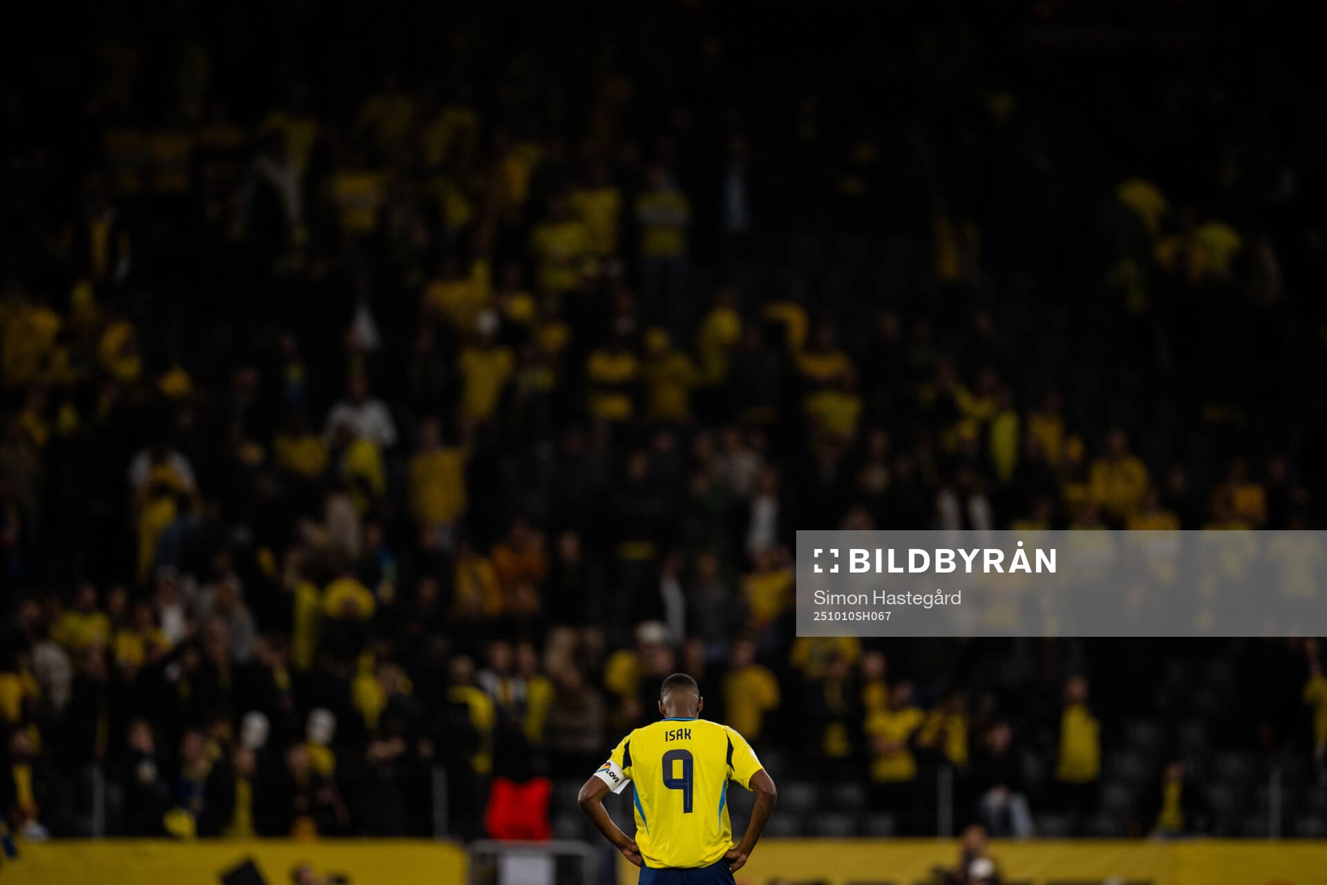 Alexander Isak of Sweden looks dejected