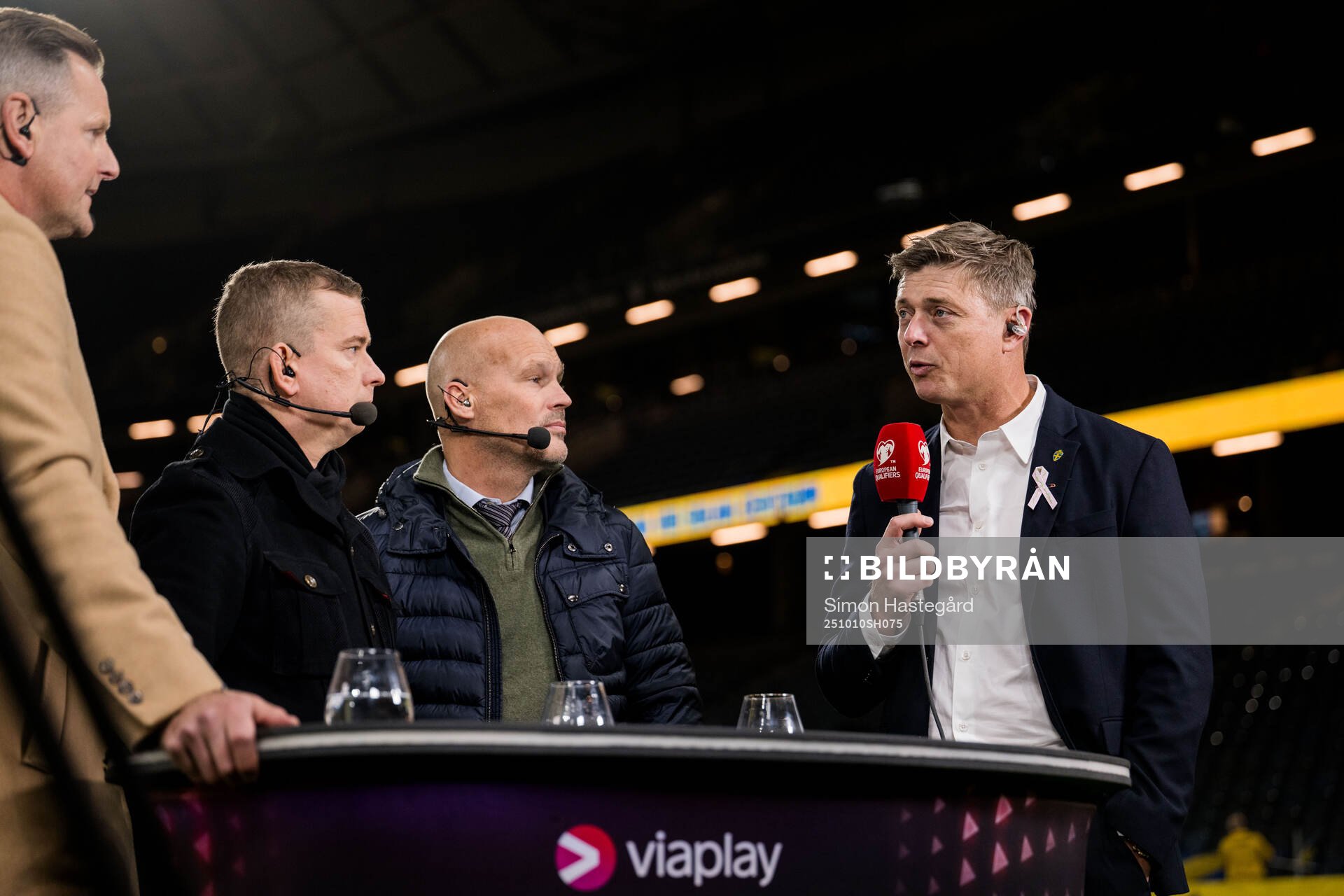 Head coach Jon Dahl Tomasson of Sweden in the Swedish