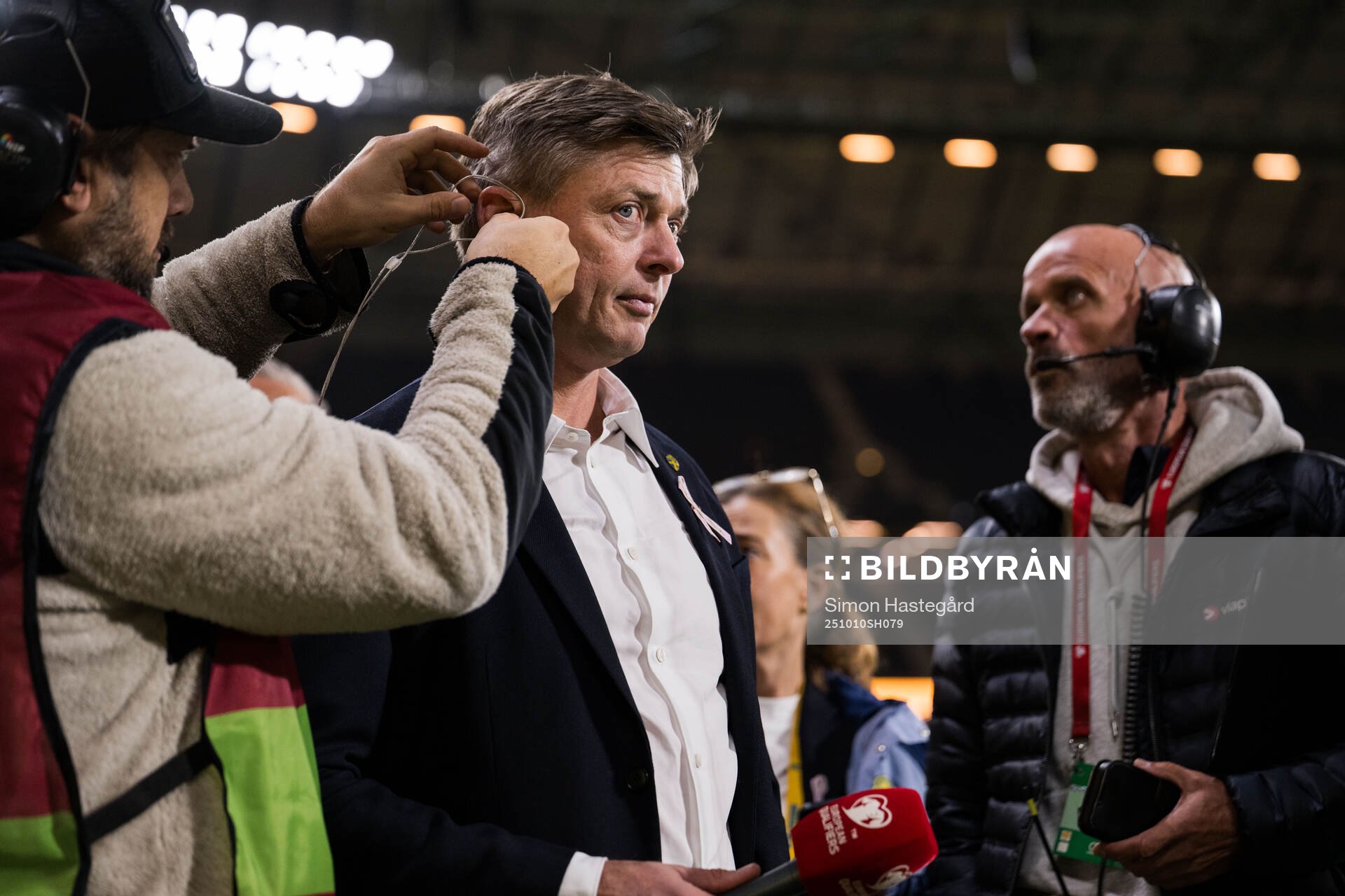 Head coach Jon Dahl Tomasson of Sweden in the Swedish