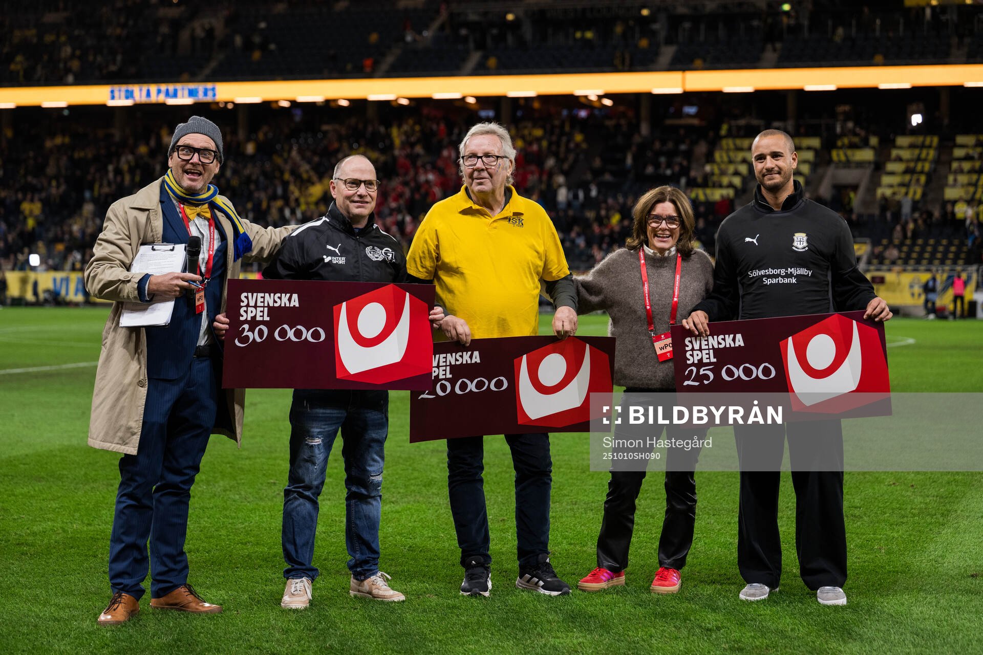 Svenska Spel activity in halftime