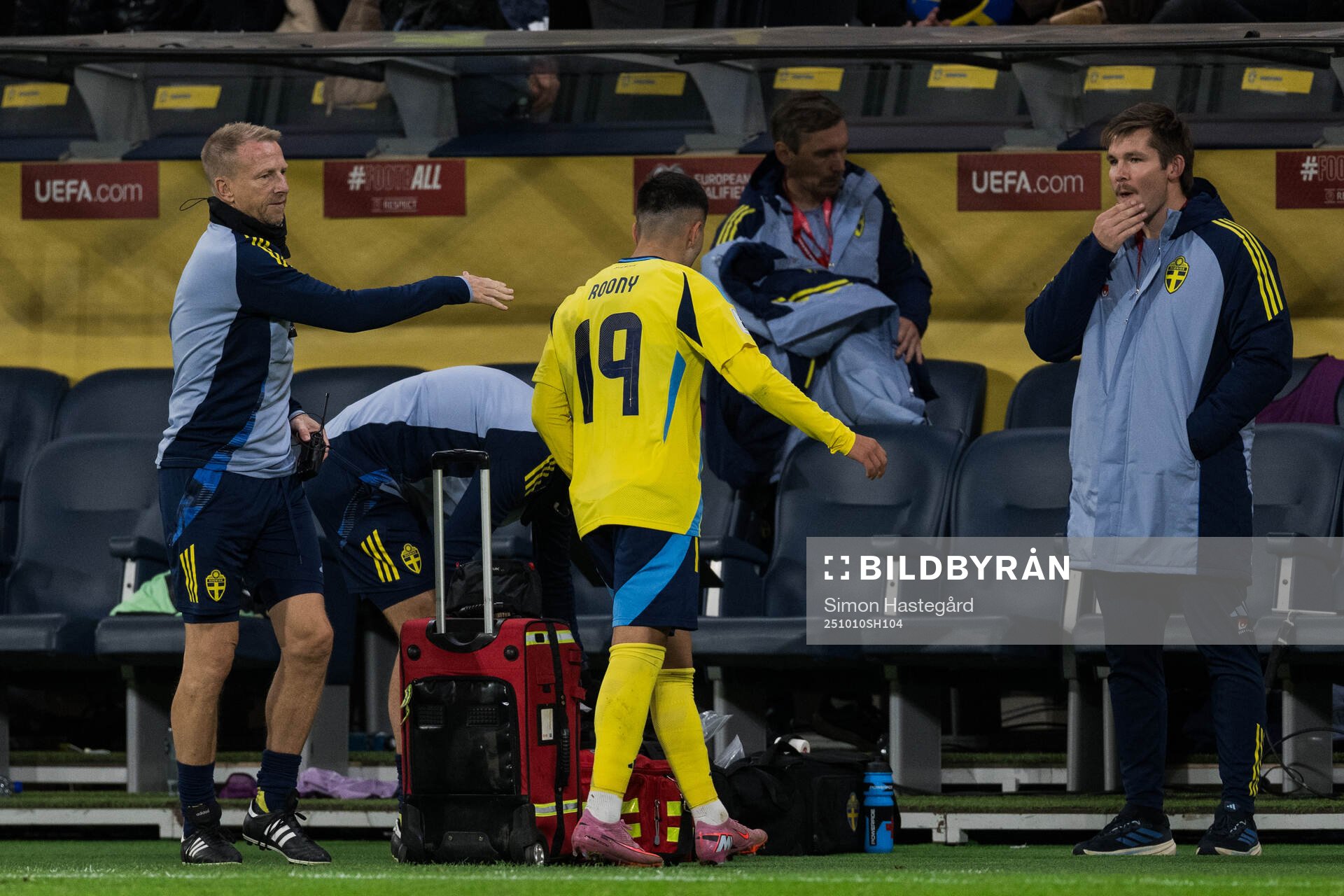 Roony Bardghji of Sweden