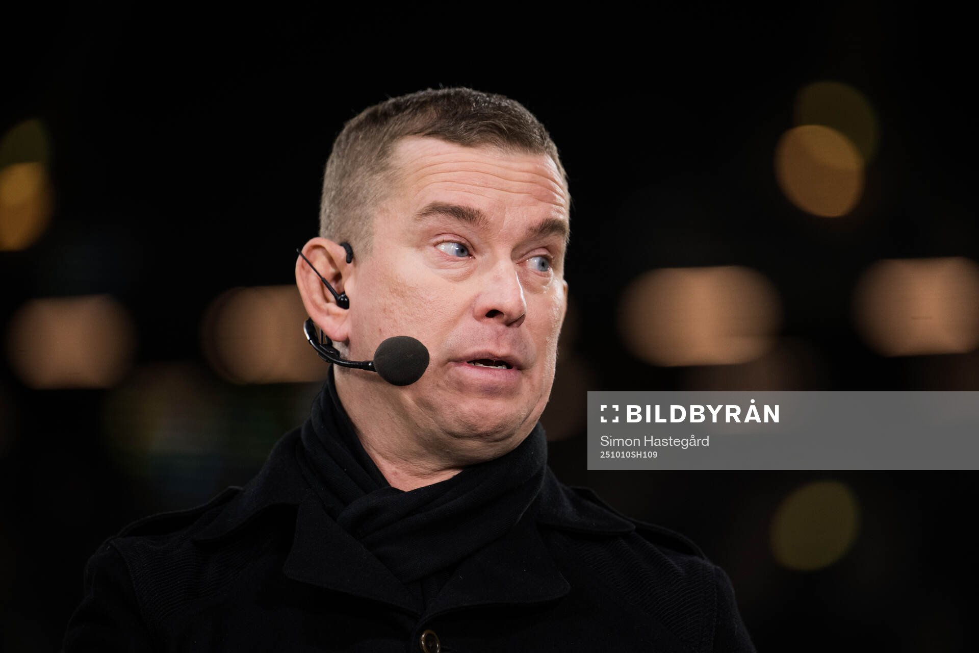 Erik Niva in the Viaplay studio
