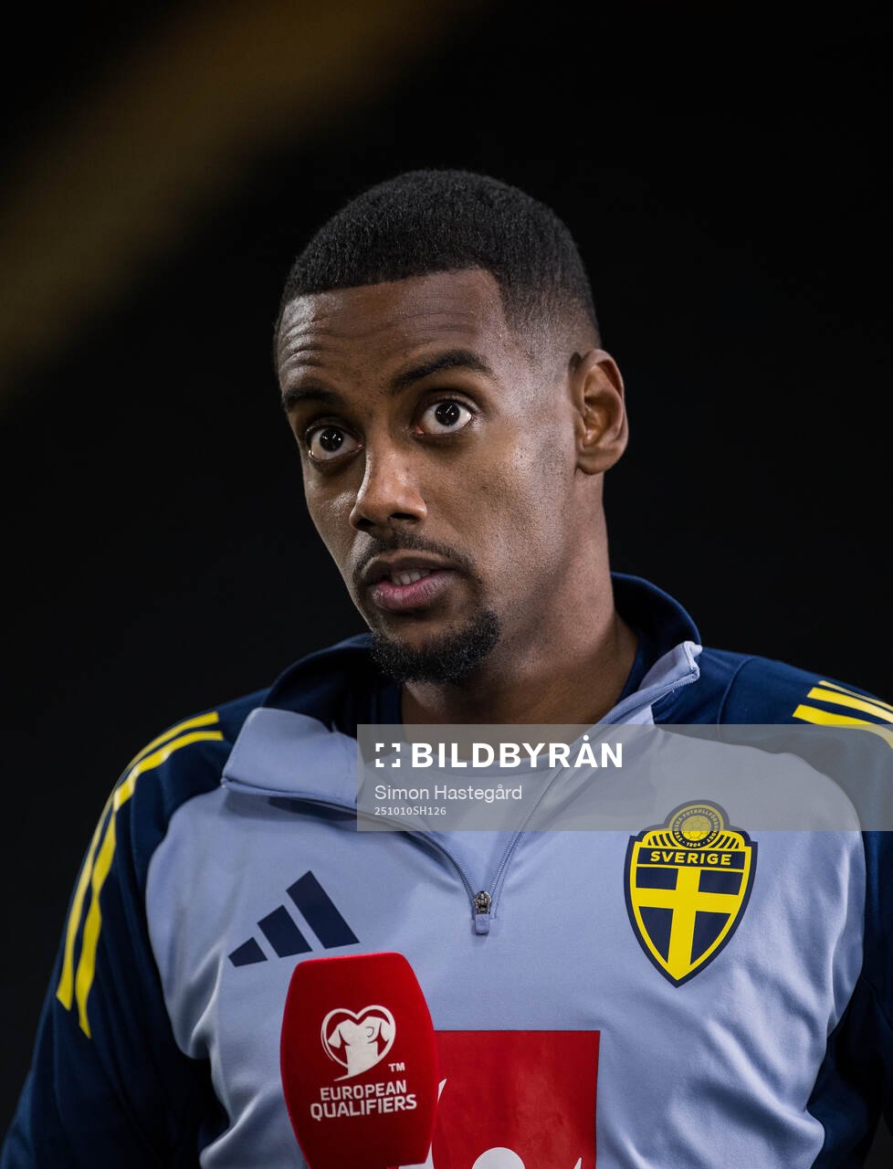 Alexander Isak of Sweden