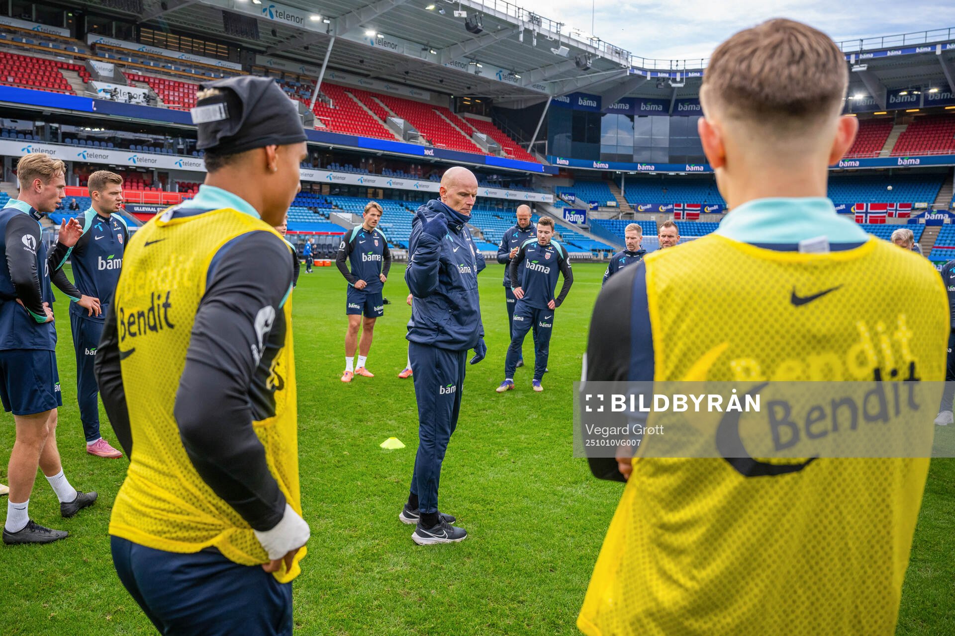 Ståle Solbakken, head coach of the Norwegian national