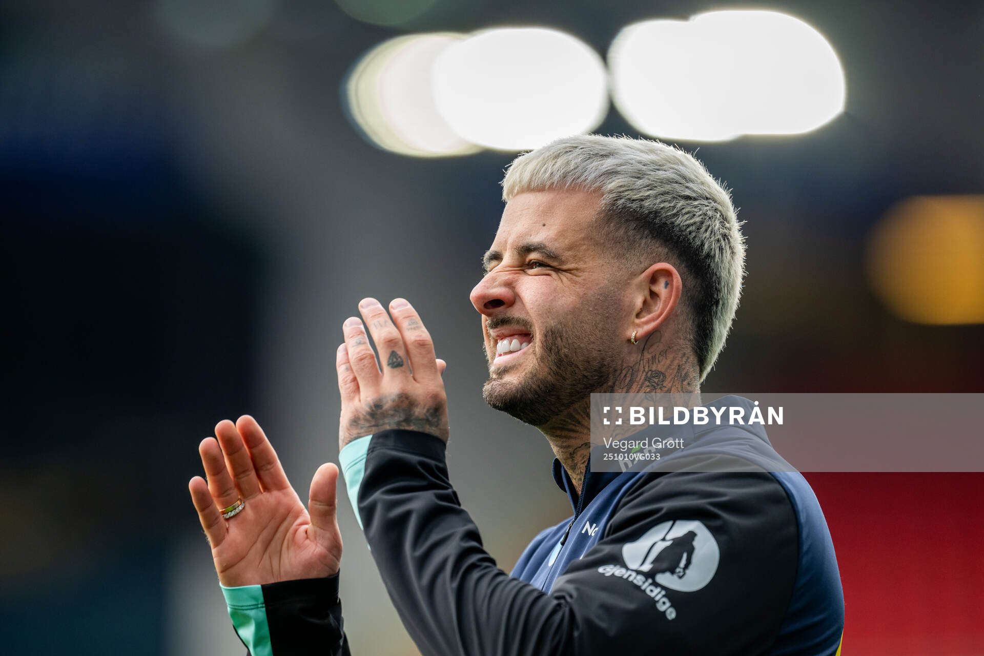 Aron Bizet Dønnum of the Norwegian national football team