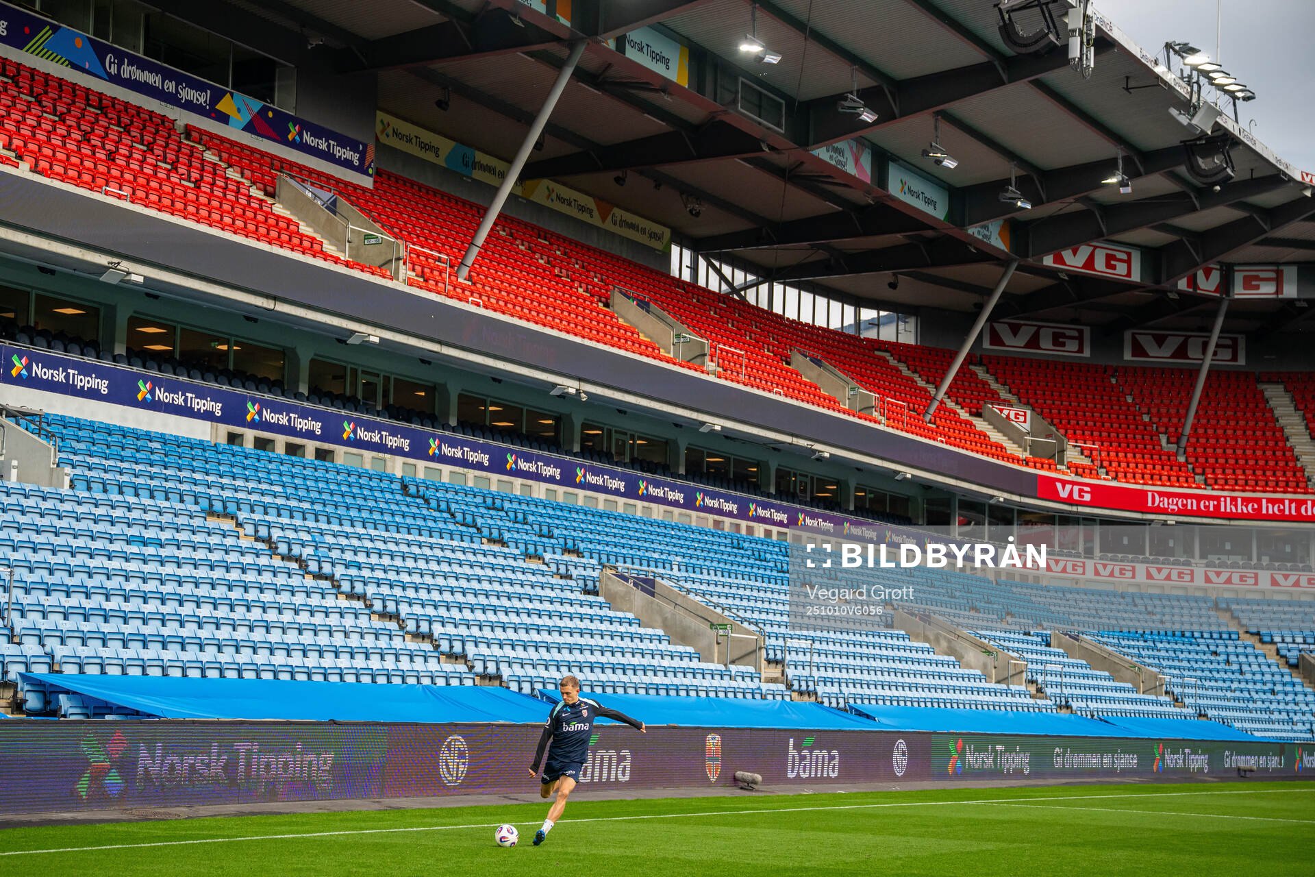 Marcus Holmgren Pedersen of the Norwegian national football
