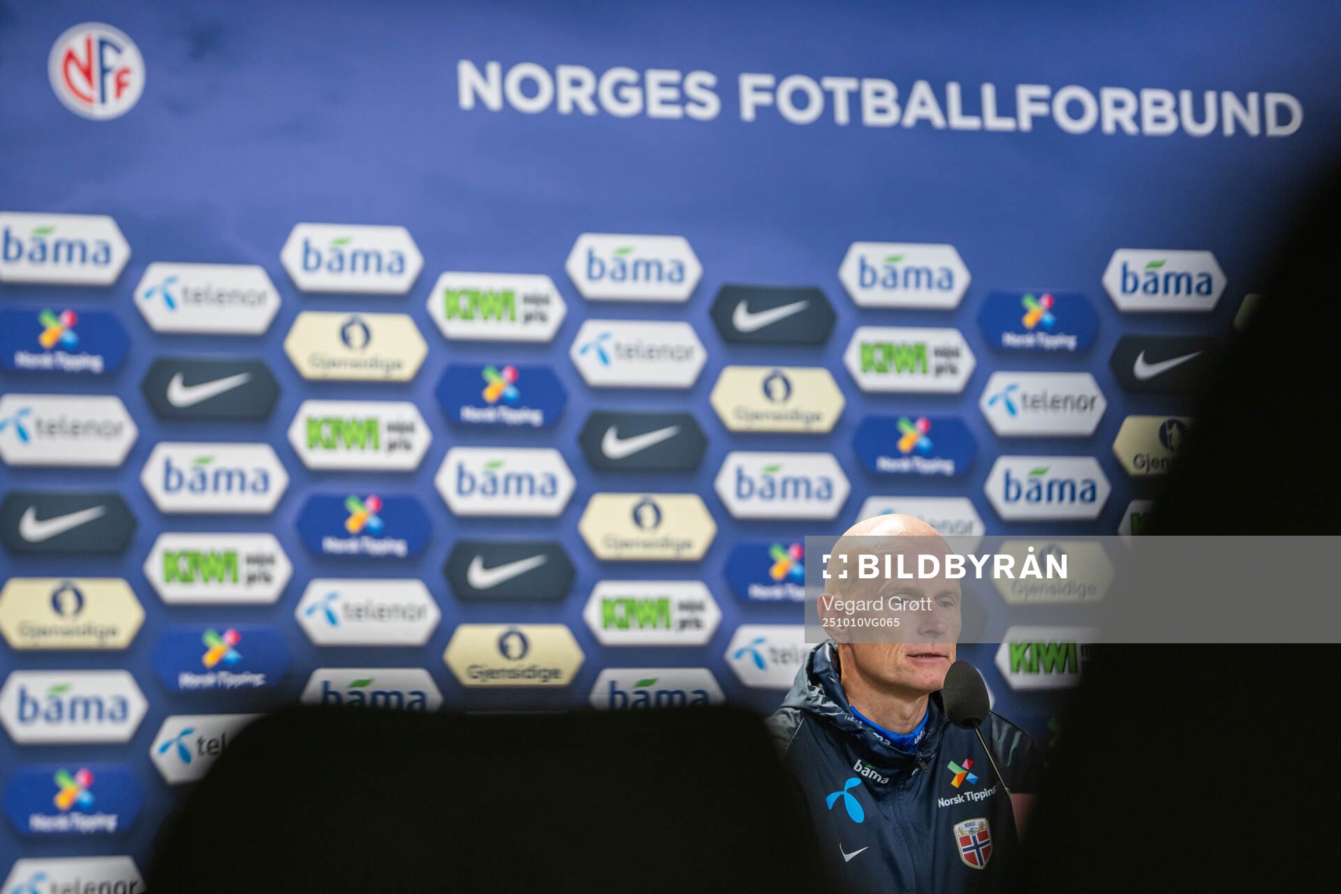 Ståle Solbakken, head coach of the Norwegian national