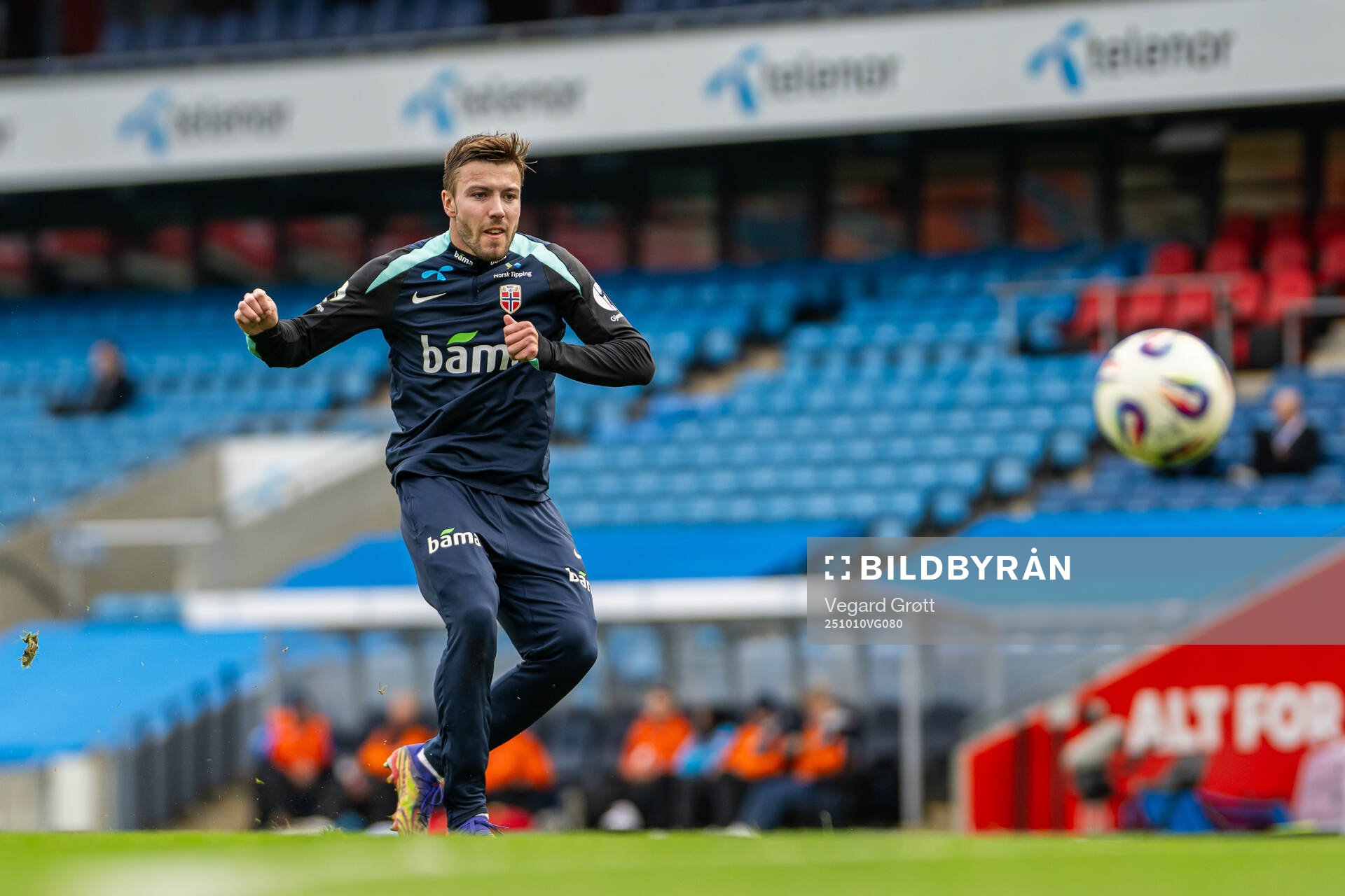 Fredrik André Bjørkan of the Norwegian national football