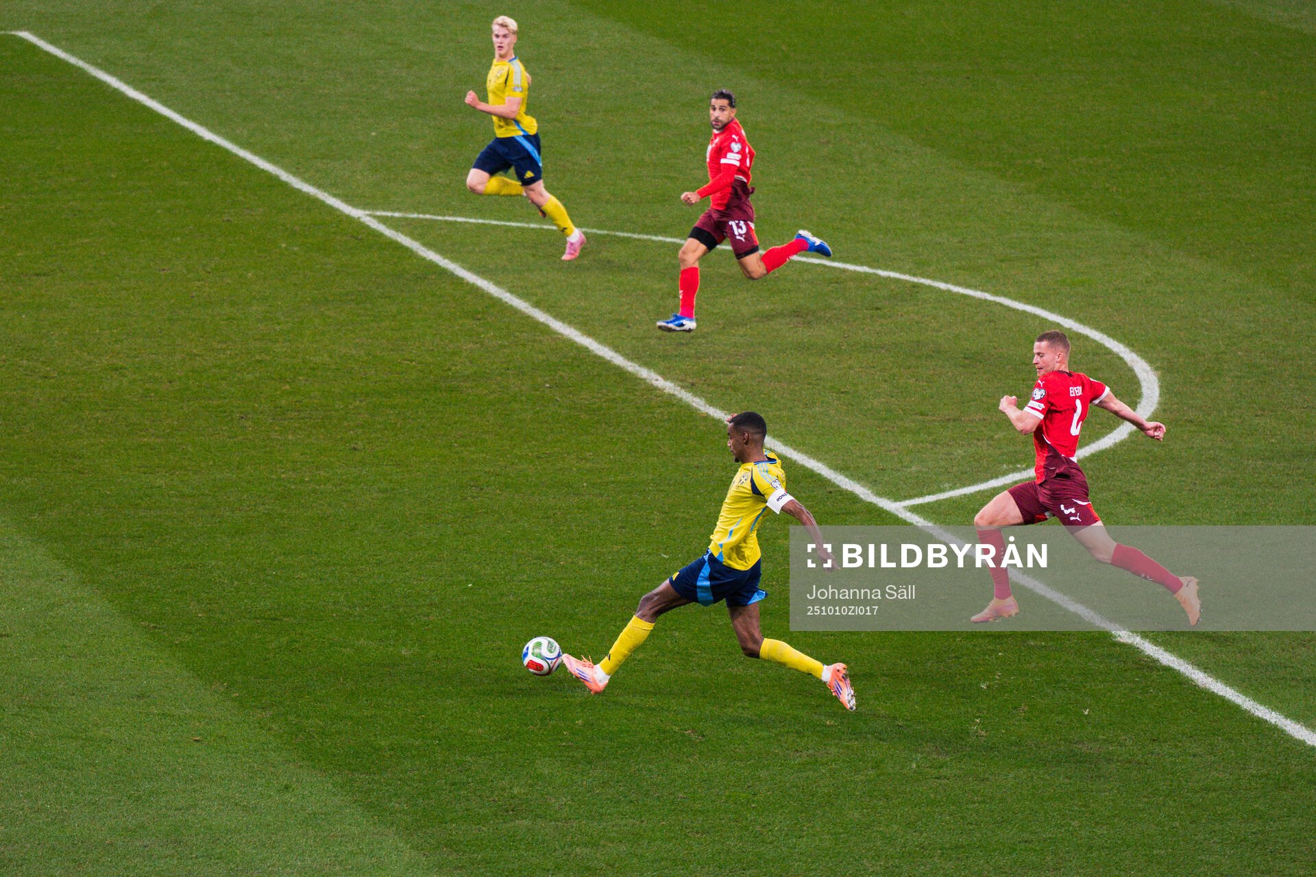 Alexander Isak of Sweden