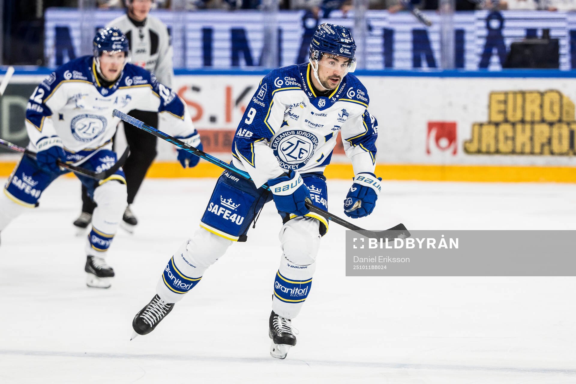 Leksands Gabriel Fortier jublar