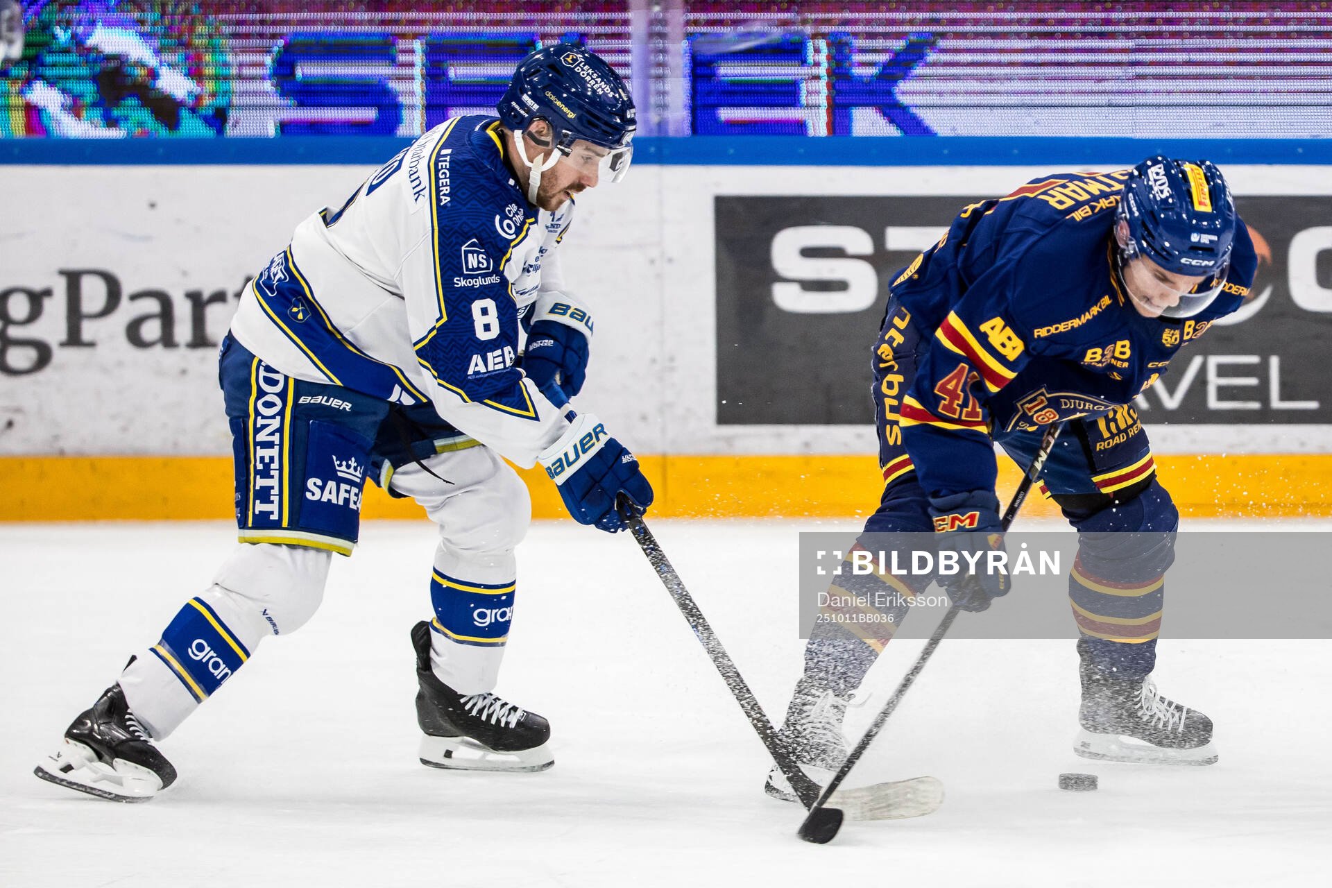 Leksands Matt Caito och Djurgårdens Arvid Costmar